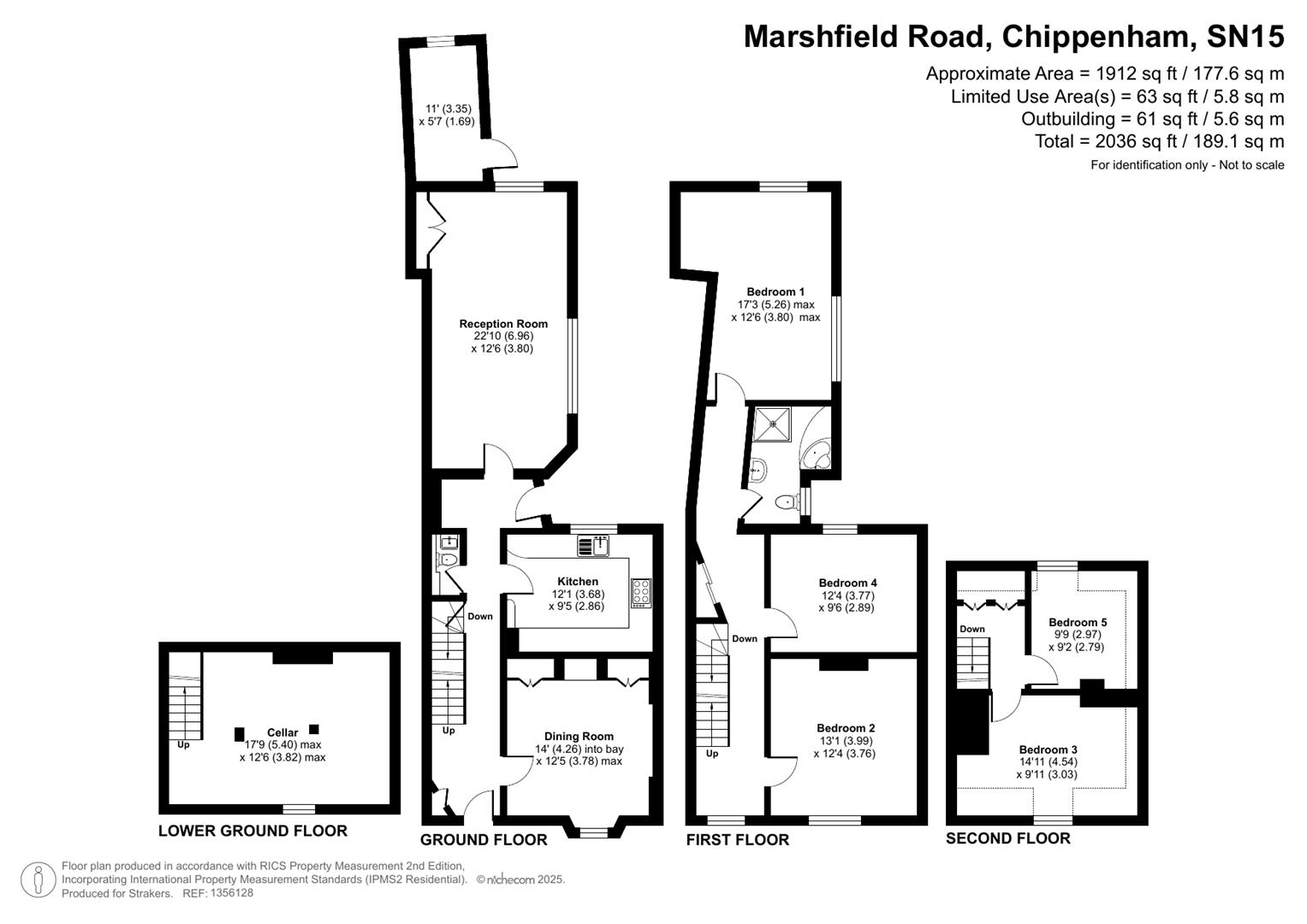 28, Marshfield Road, Chippenham floorplan