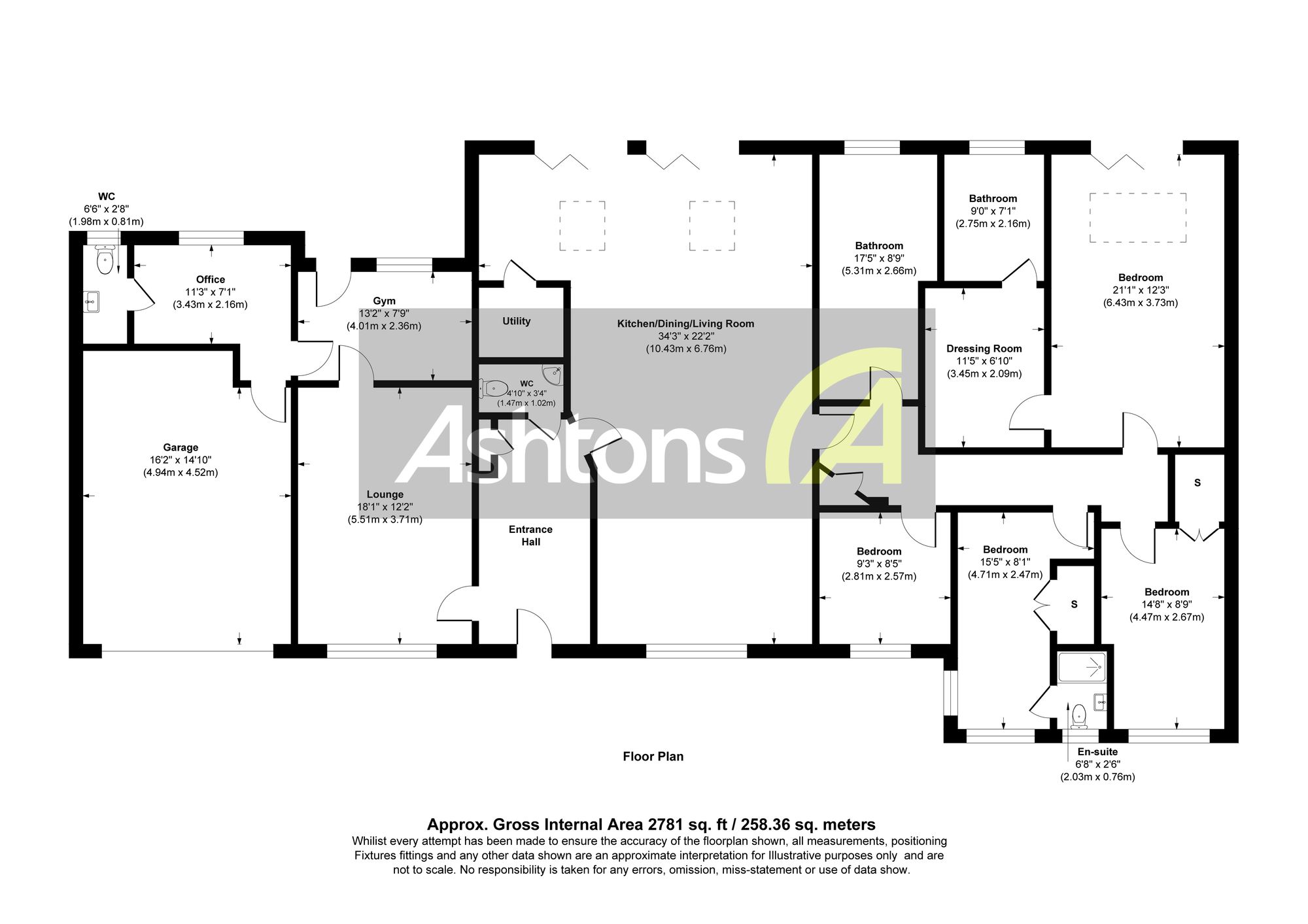 Brydon Norlands Lane, Prescot floorplan