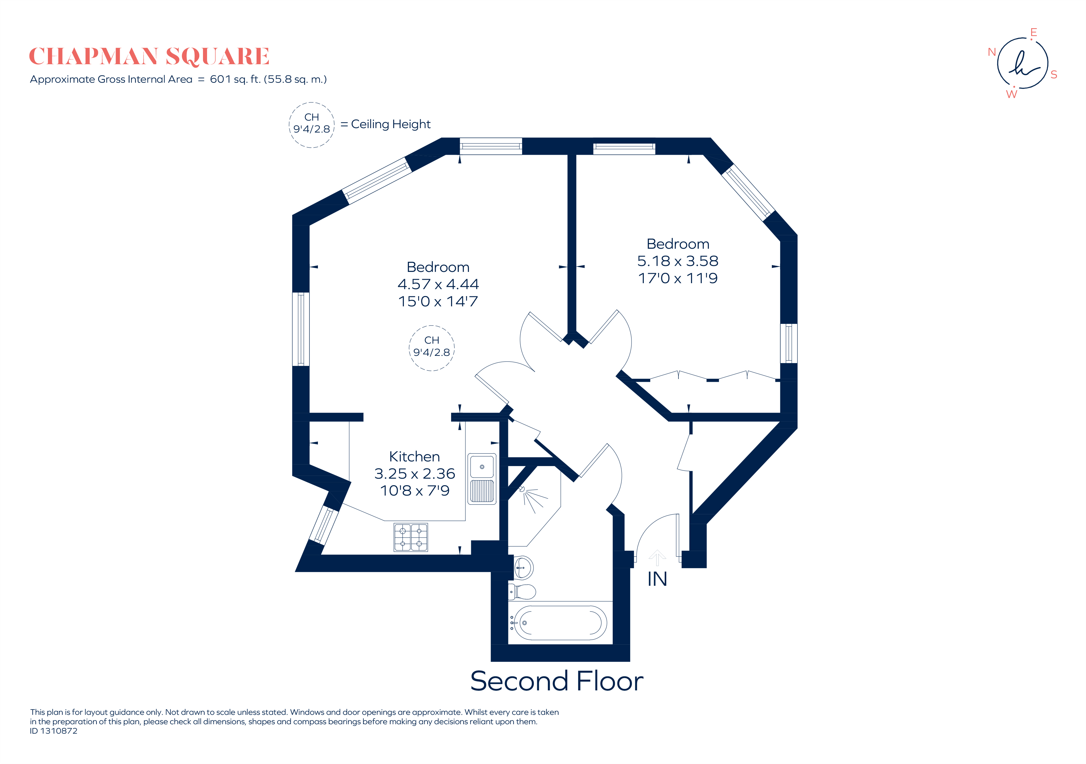 69, Chapman Square, London floorplan