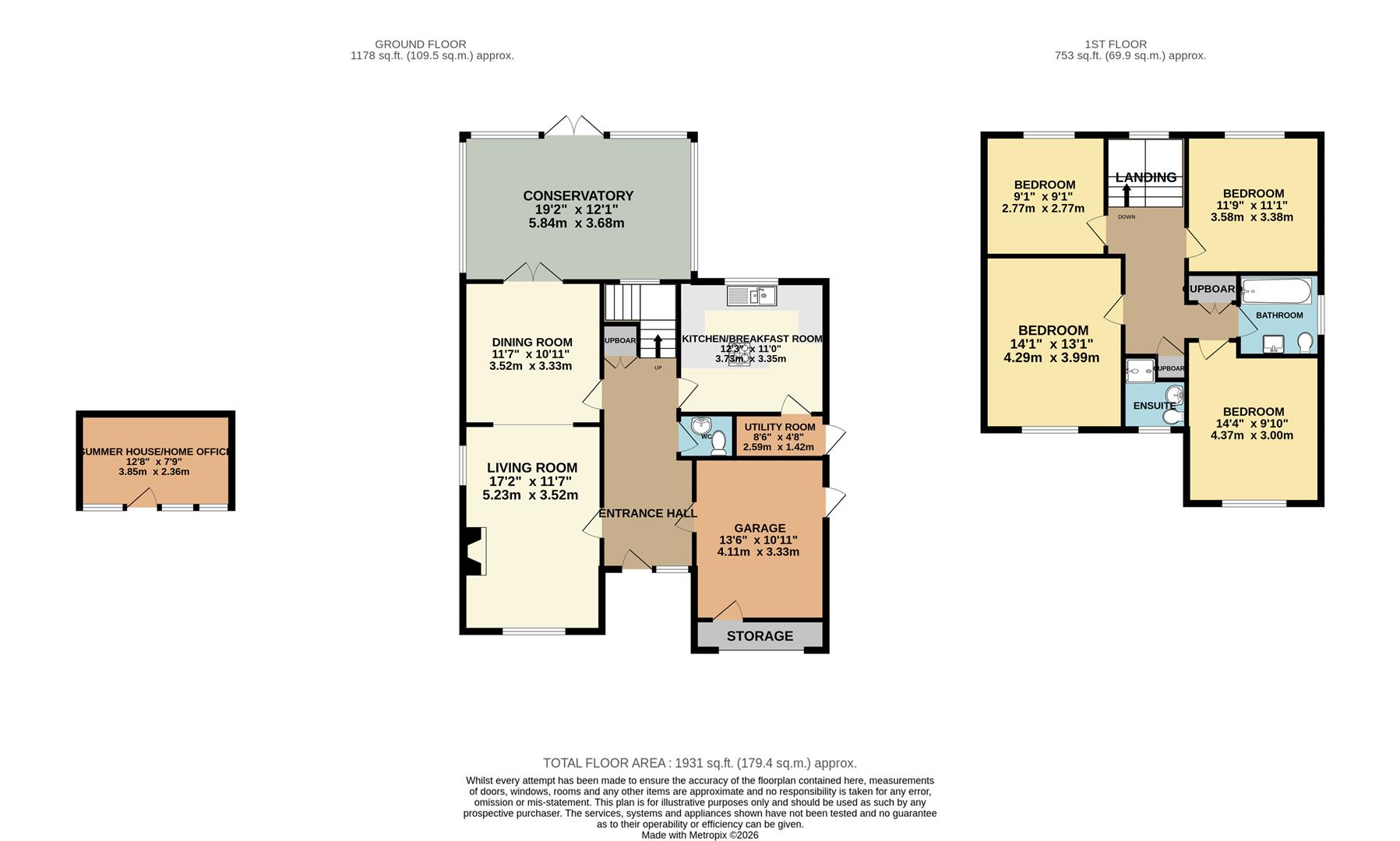 63, Longlands Road, High Peak floorplan