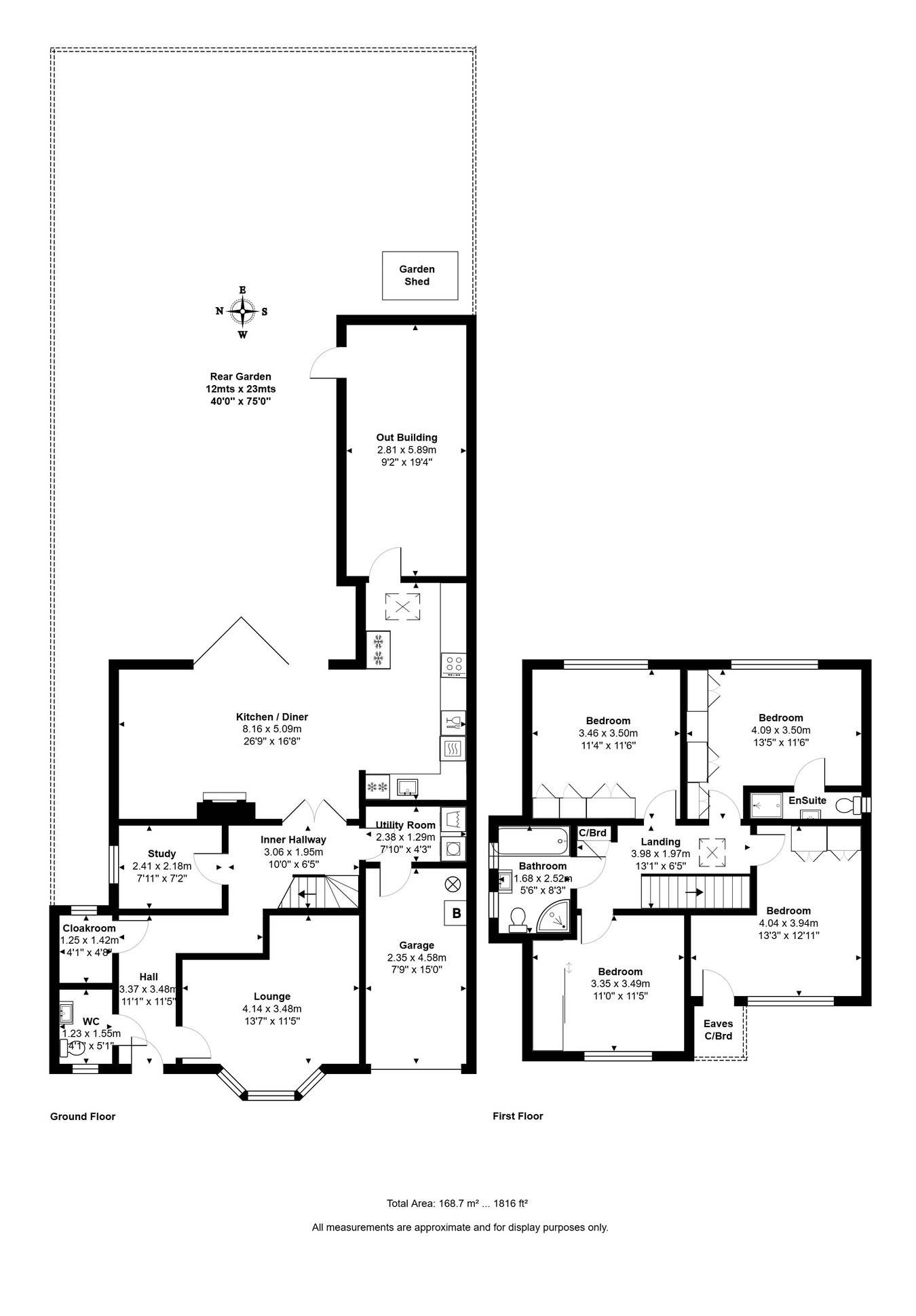 131, Grosvenor Road, Staines-upon-Thames floorplan