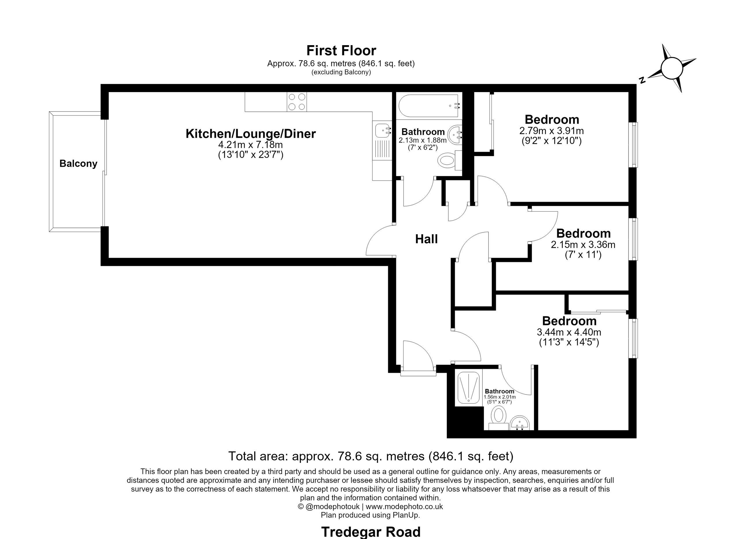 Flat 5, London floorplan