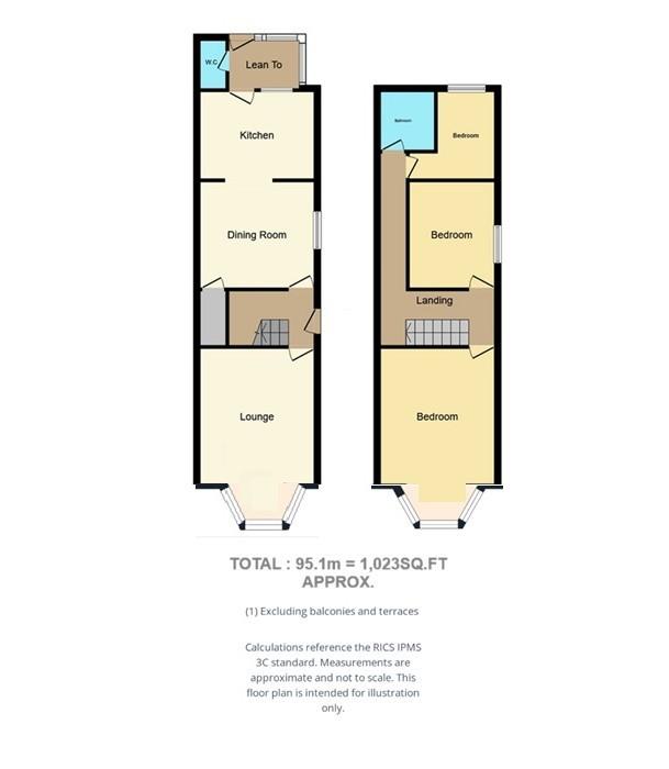 112, Cedar Road, Southampton floorplan