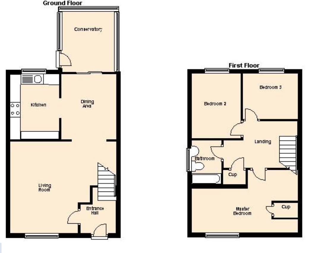 16, Sissinghurst Grove, Cheltenham, Glos floorplan