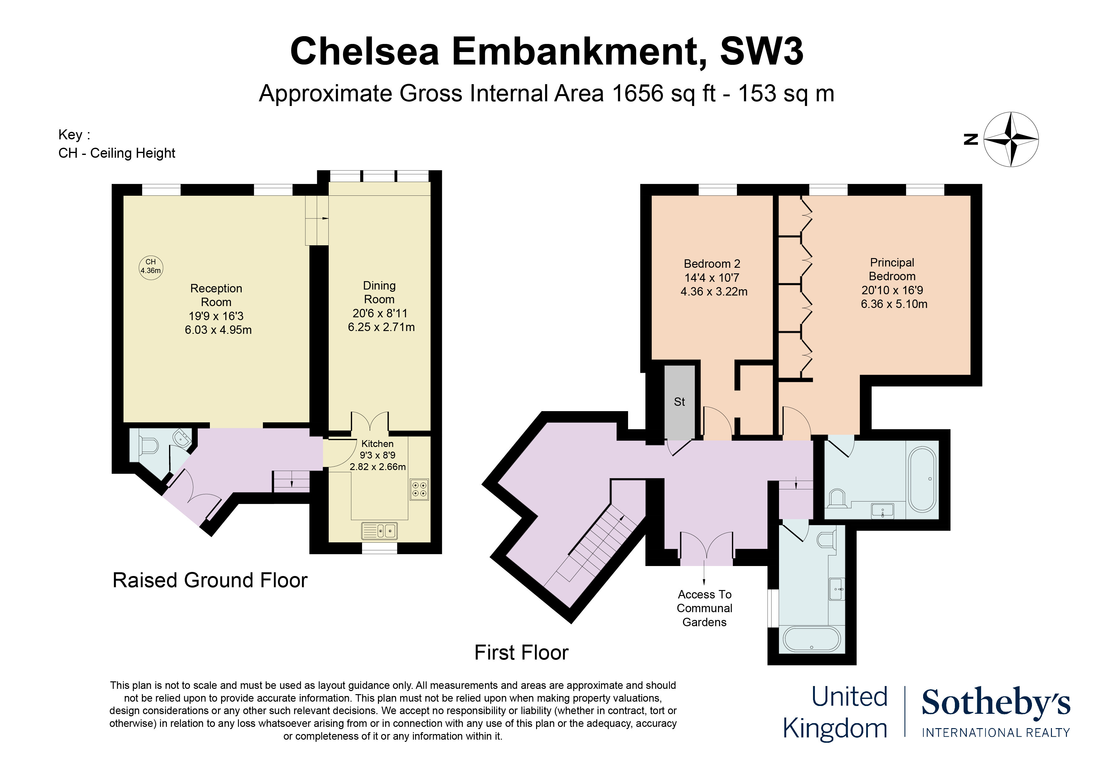 1, Cheyne House Chelsea Embankment, London floorplan
