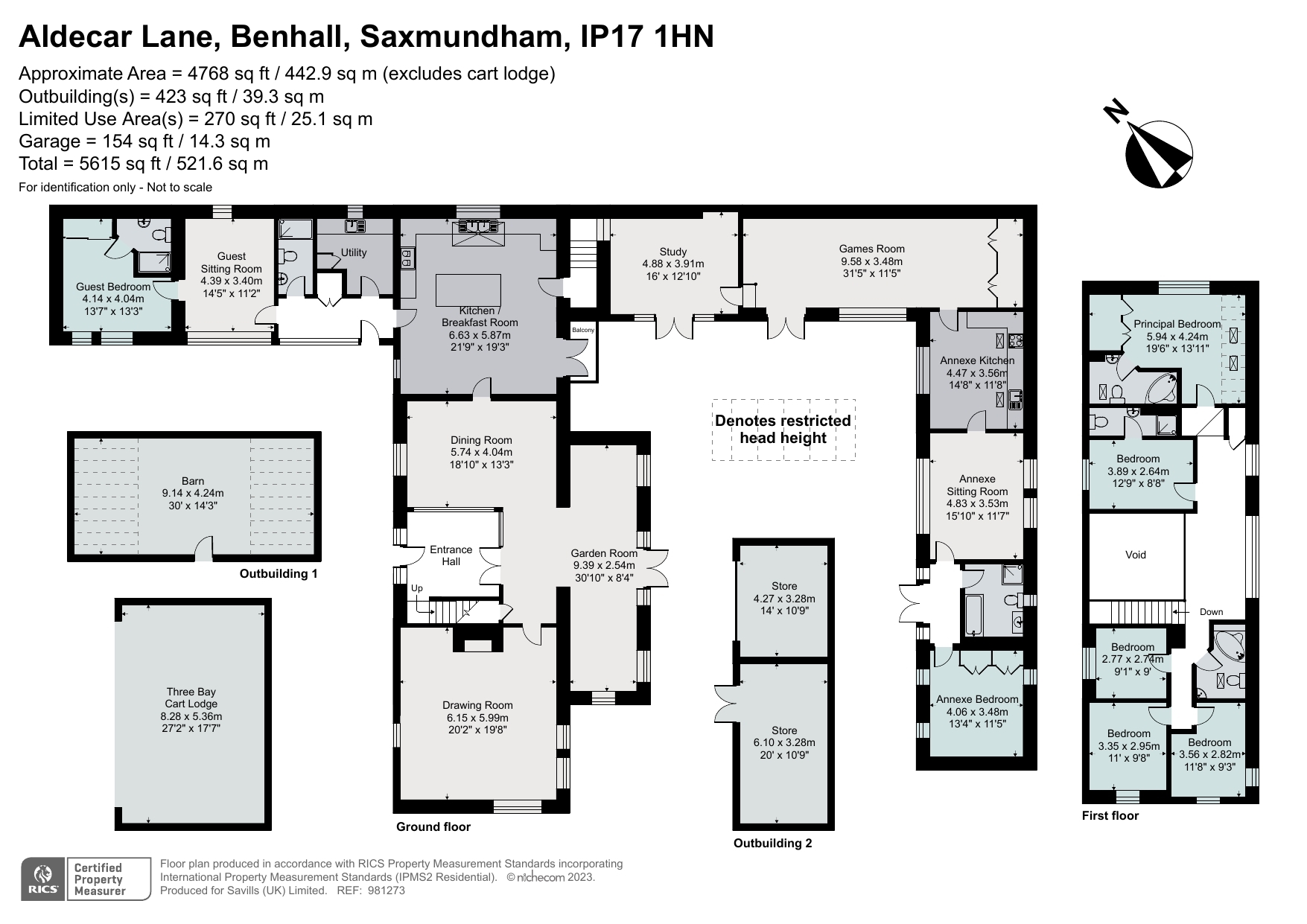 Aldecar Lane, Benhall, Saxmundham, Suffolk IP17, 7 bedroom detached