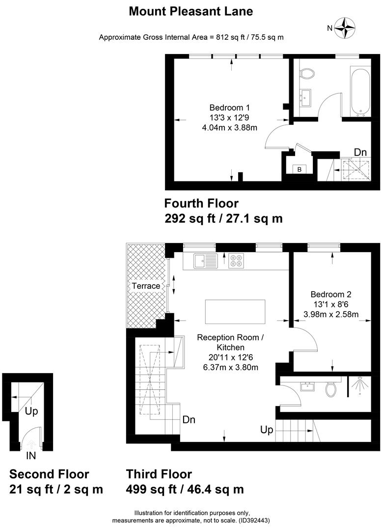 2 Bedrooms Flat to rent in Mount Pleasant Lane, London E5