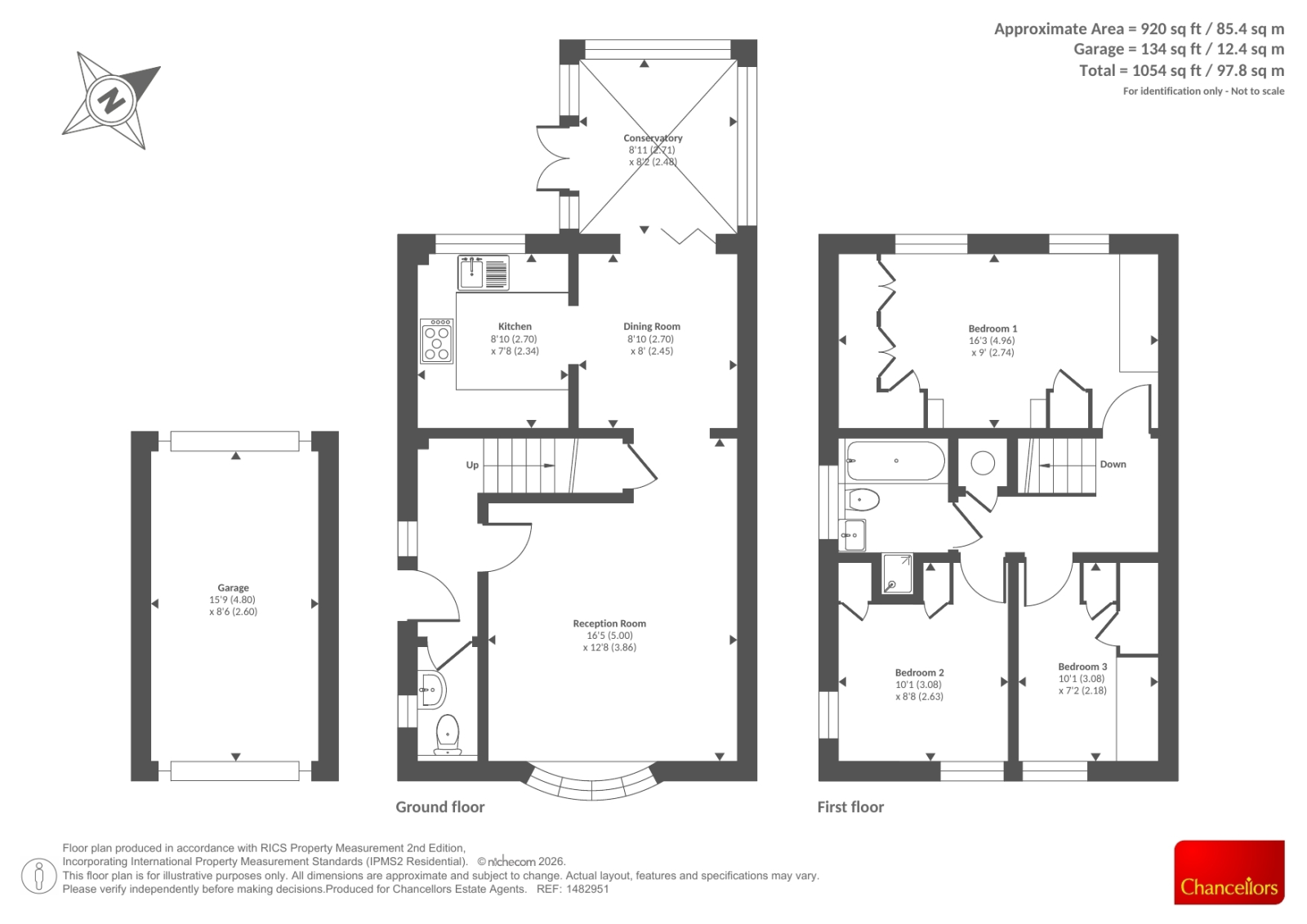 35, Riverside Avenue, Lightwater floorplan