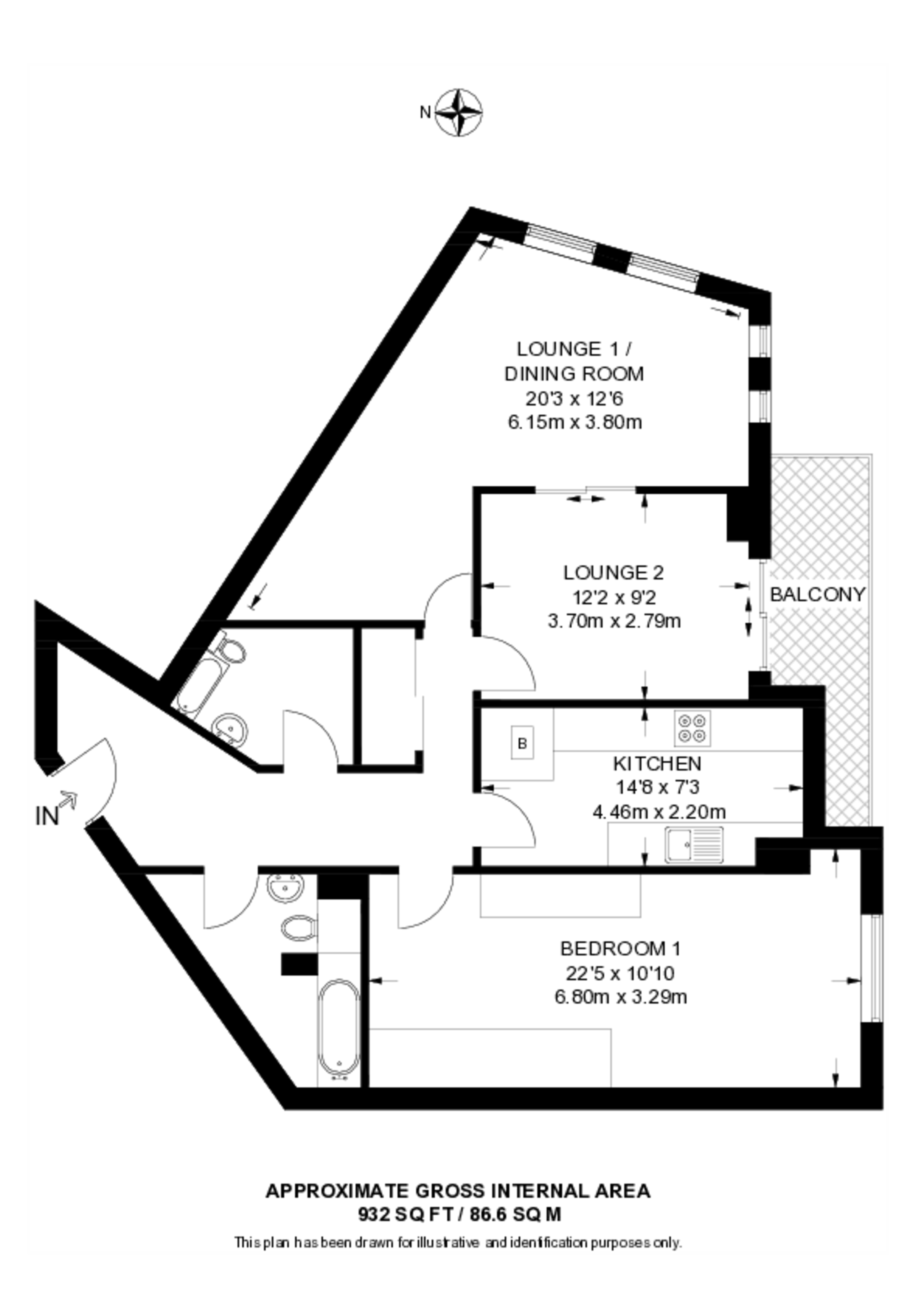 The Highway, Wapping floorplan