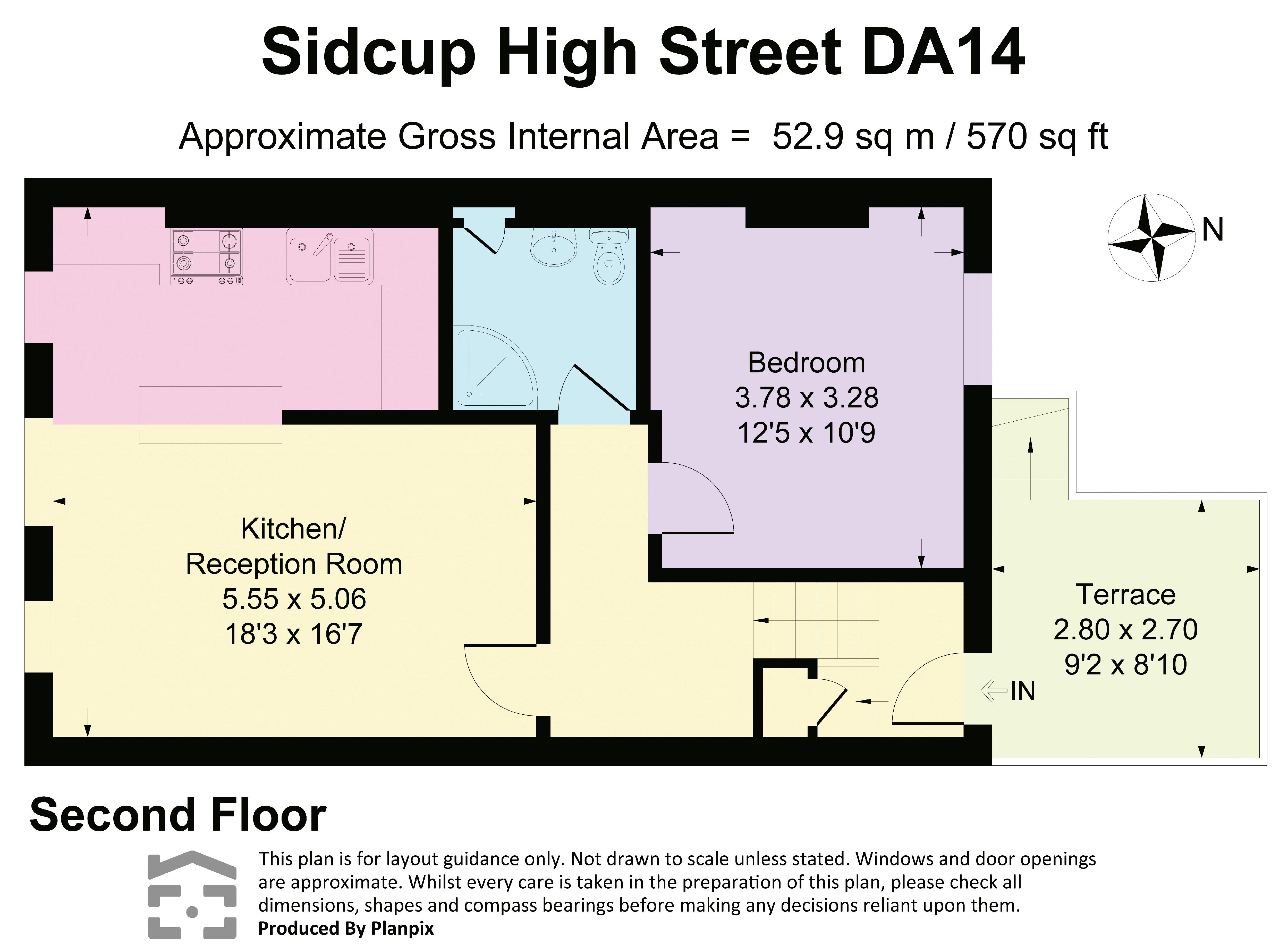 65B, Sidcup High Street, Sidcup floorplan