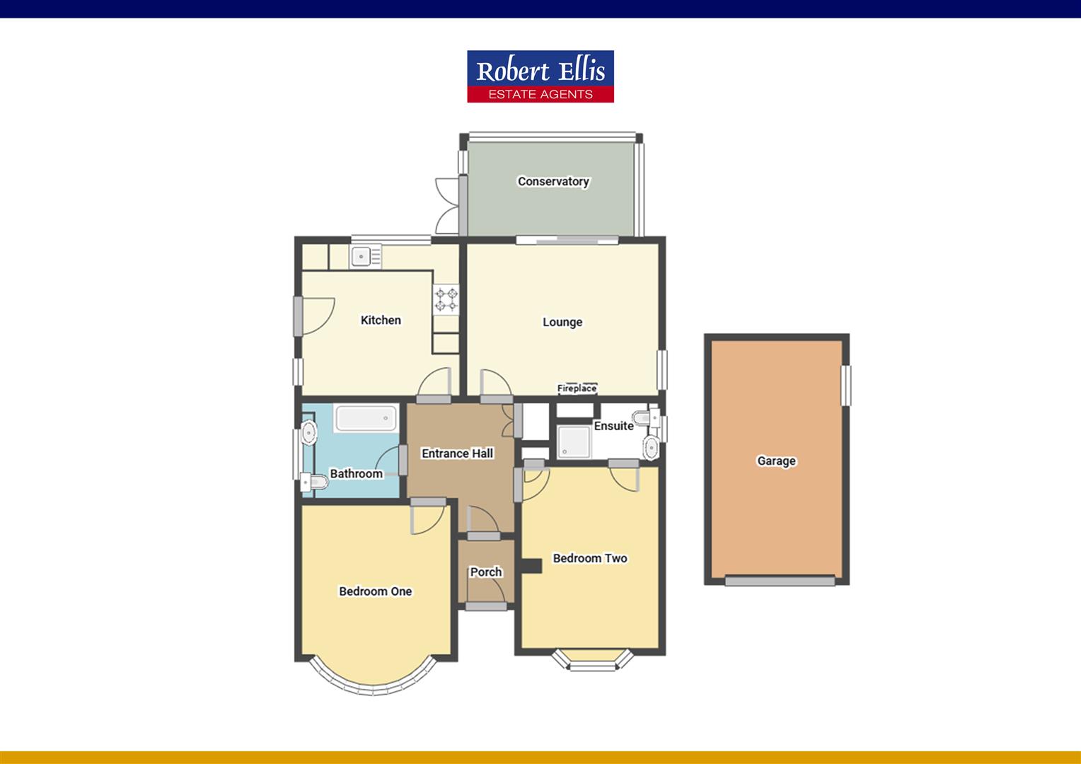 43, Salcombe Drive, Nottingham floorplan