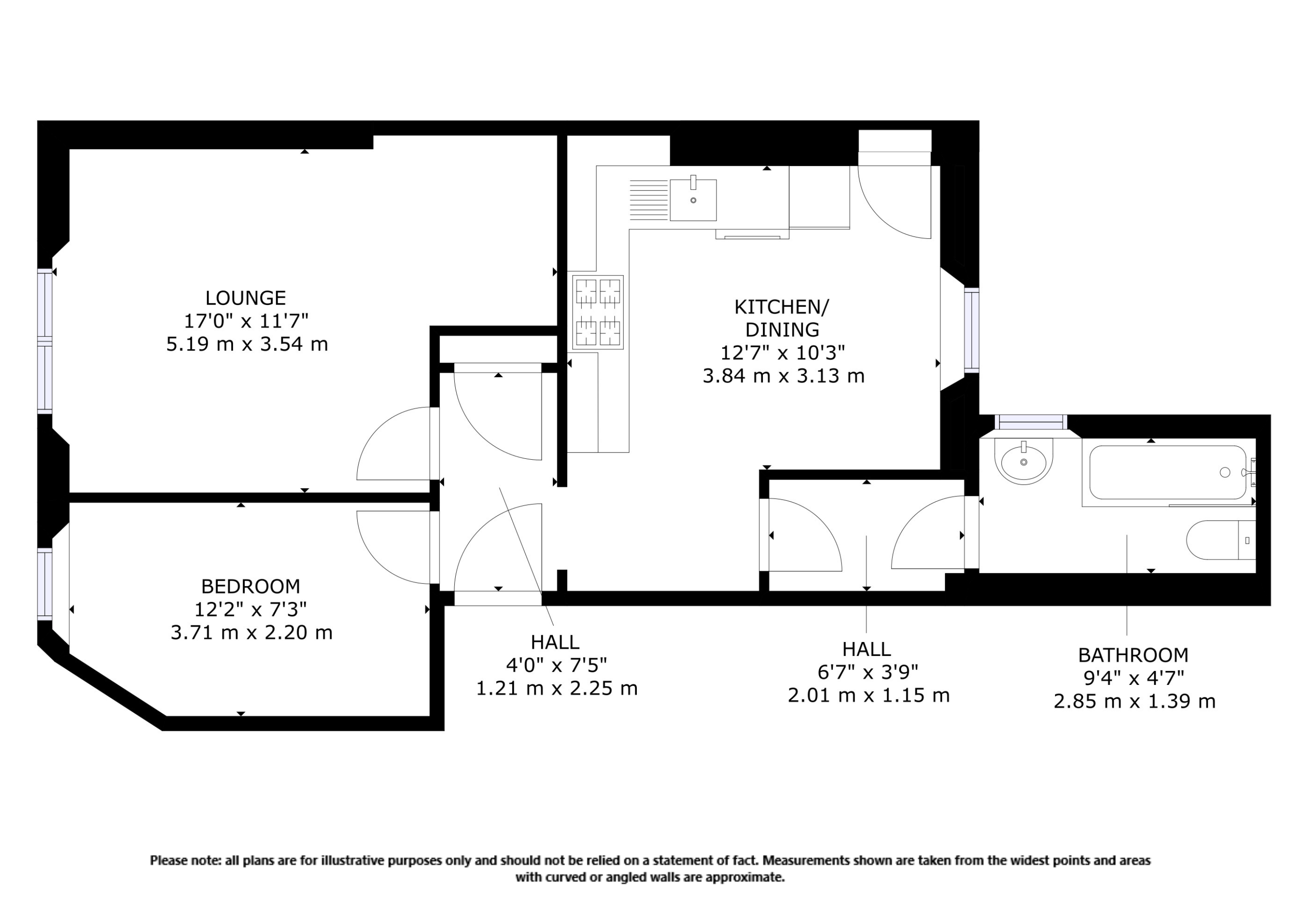 (G-L), 19A, Borestone Crescent, Stirlingshire floorplan