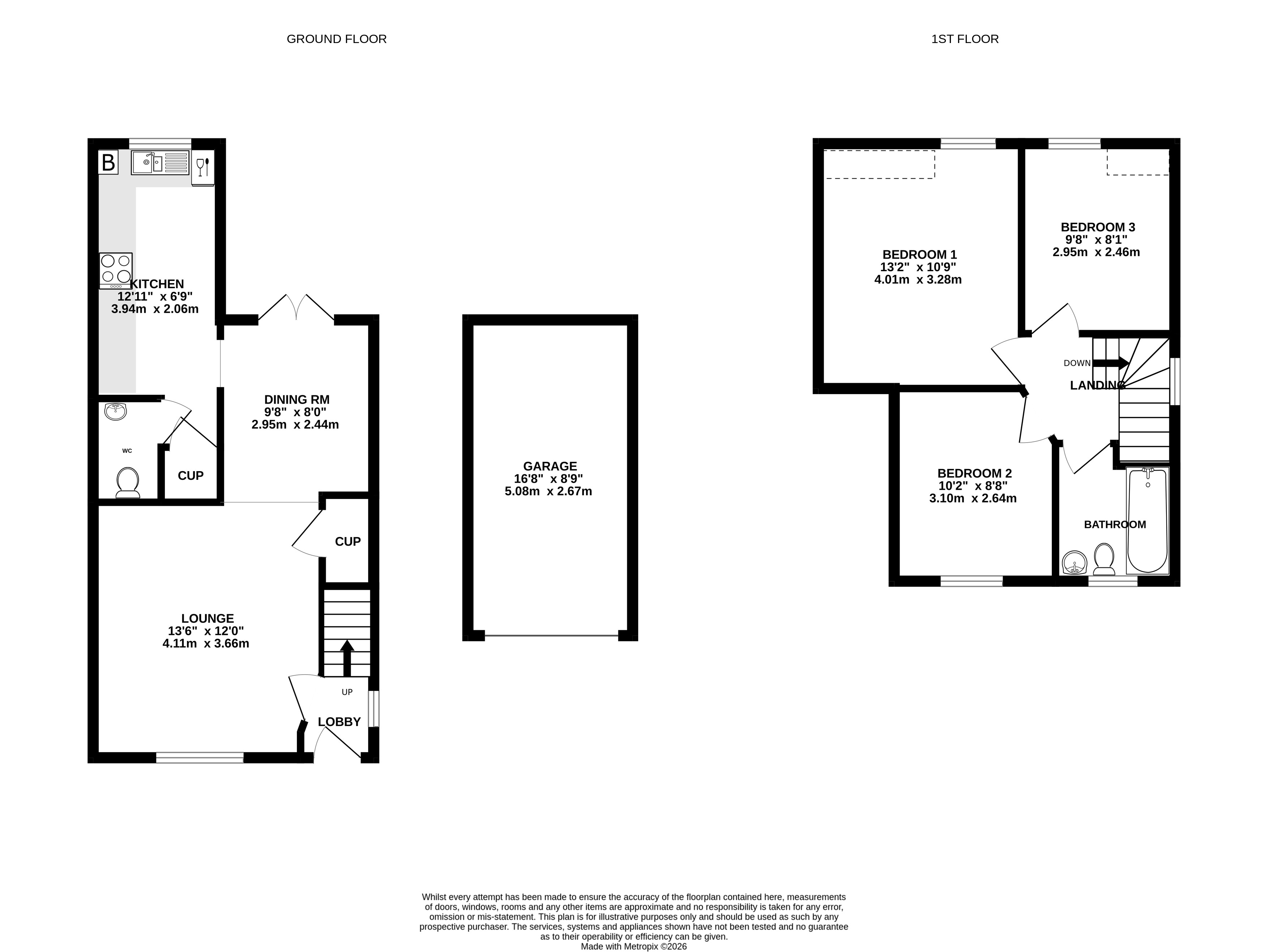 31, St. Andrews View, Blandford Forum floorplan