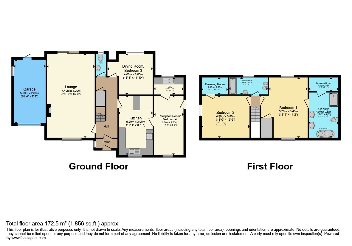 Alder House, Alderford Close, Clitheroe floorplan