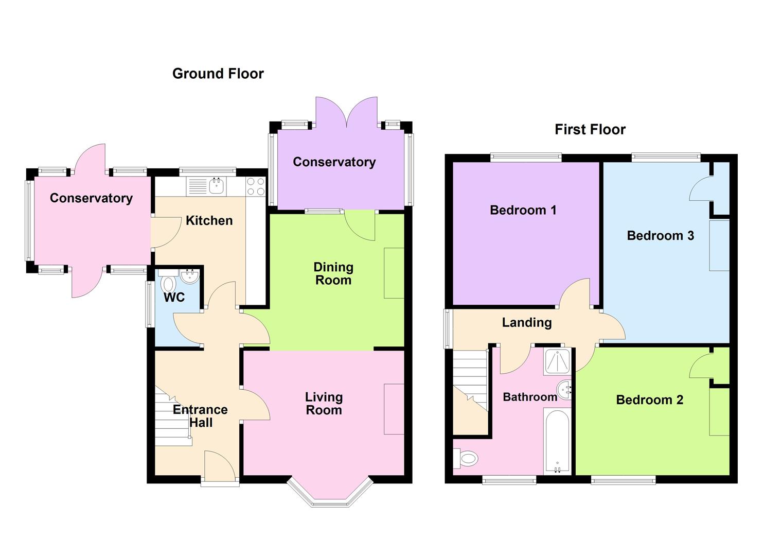 75, Sussex Road, Weymouth floorplan