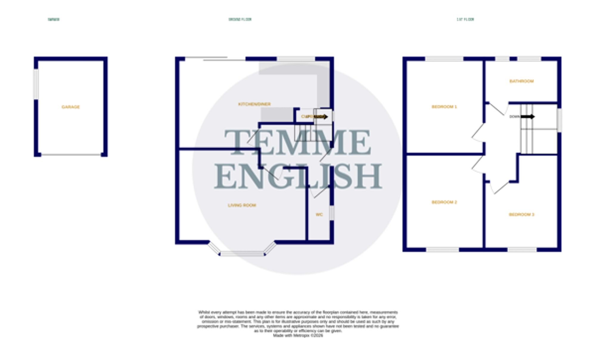 7 Hubert Road, Colchester floorplan