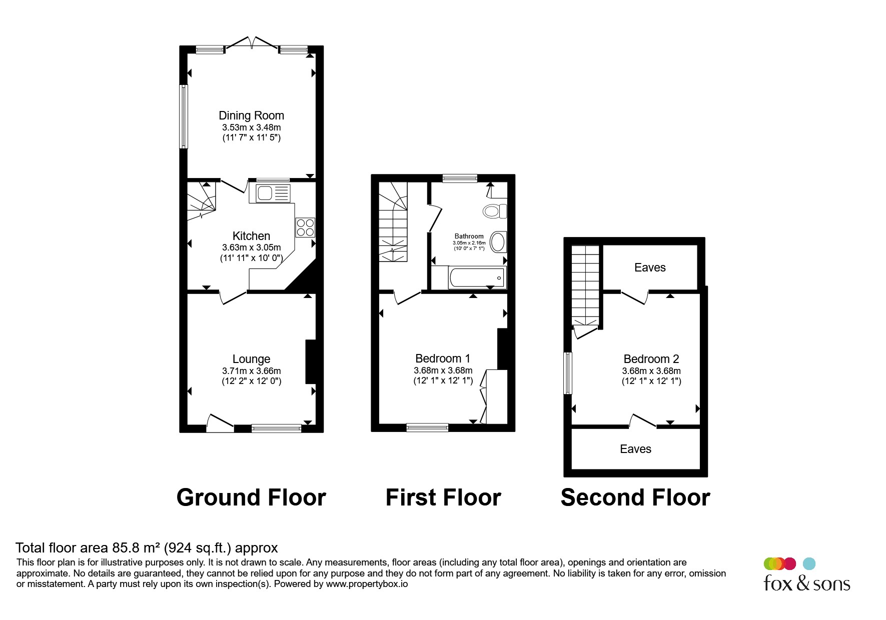 37, South Road, Hailsham floorplan