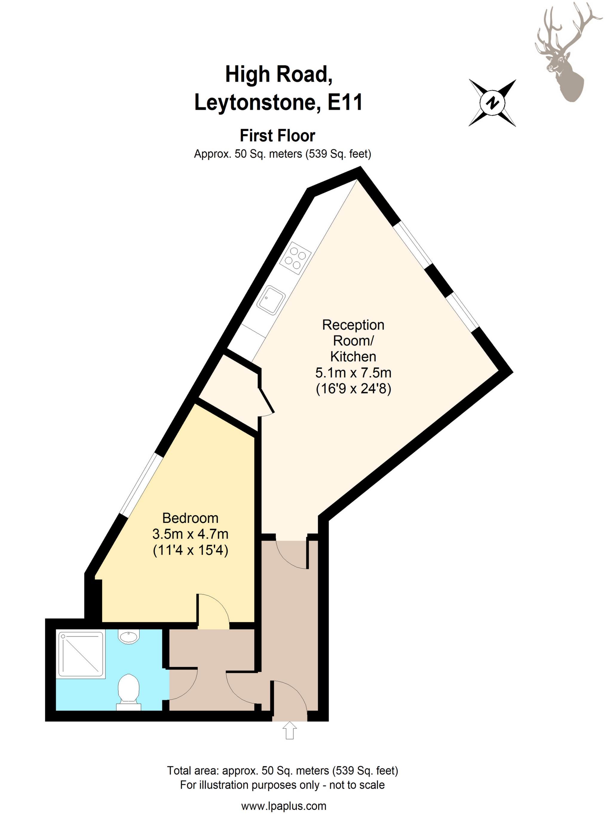 1 Bedrooms Flat for sale in Panther House, High Road Leytonstone, Leytonstone E11