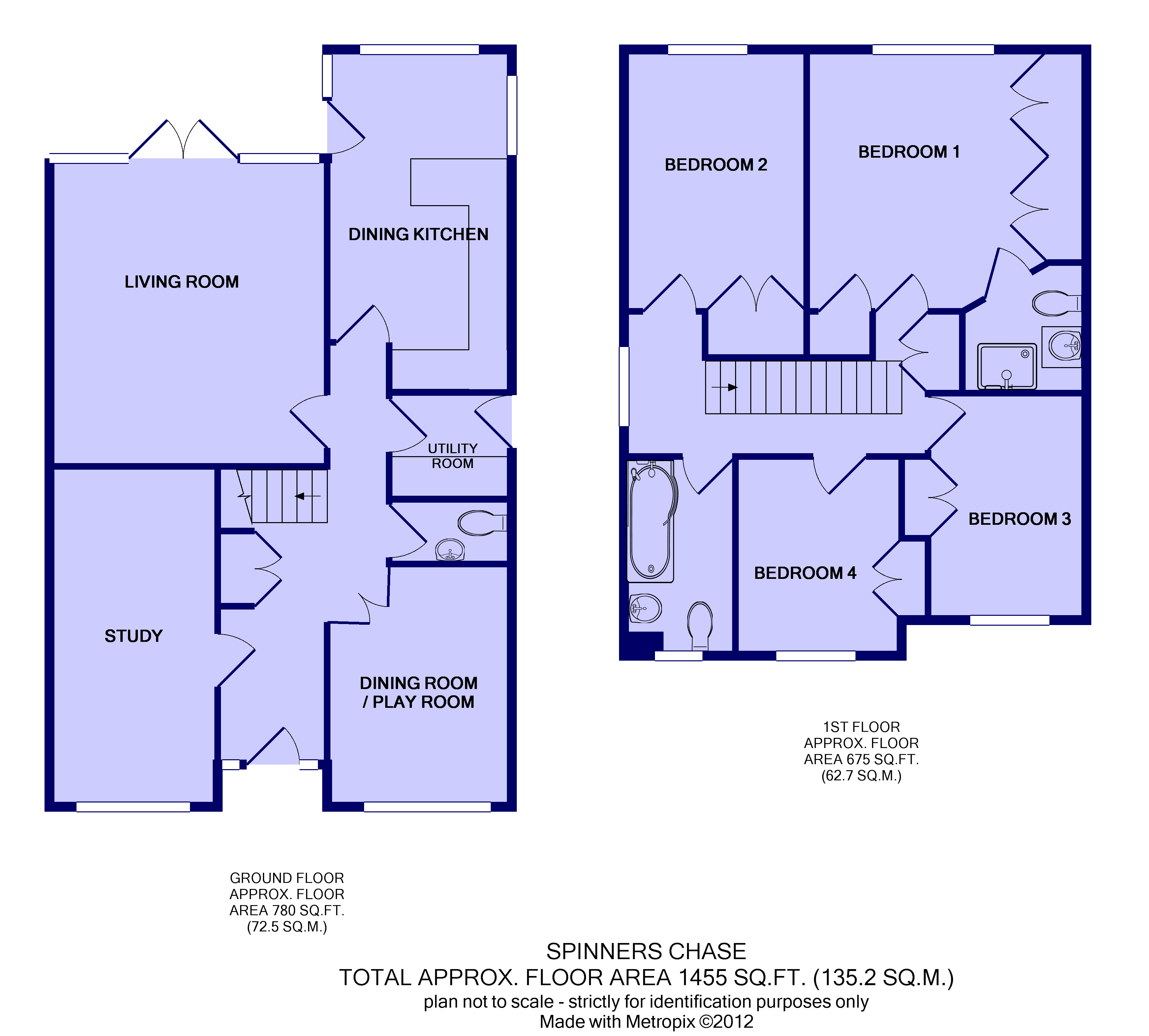 Free property report 6 Spinners Chase, Pudsey, LS28 7BB Chimnie