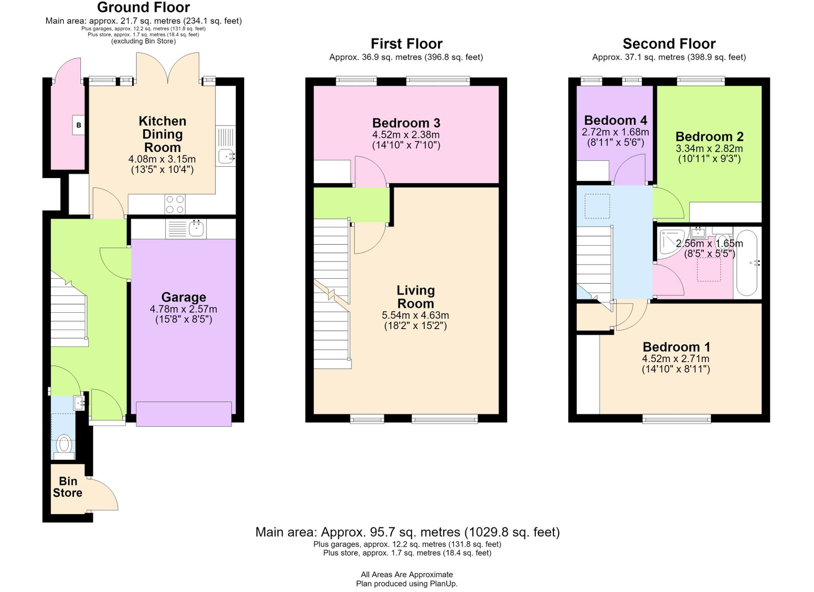18, Abbots Way, Finchfield, Wolverhampton floorplan