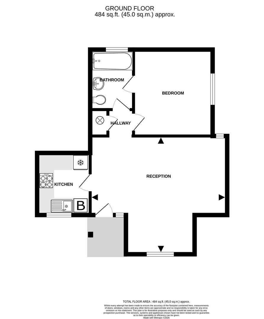 12, St. Martins Mews, Dorking floorplan