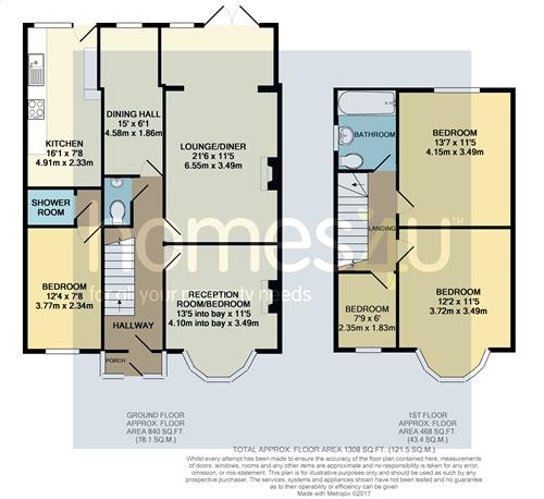 4 Bedrooms  to rent in Hove Drive, Fallowfield, Manchester M14