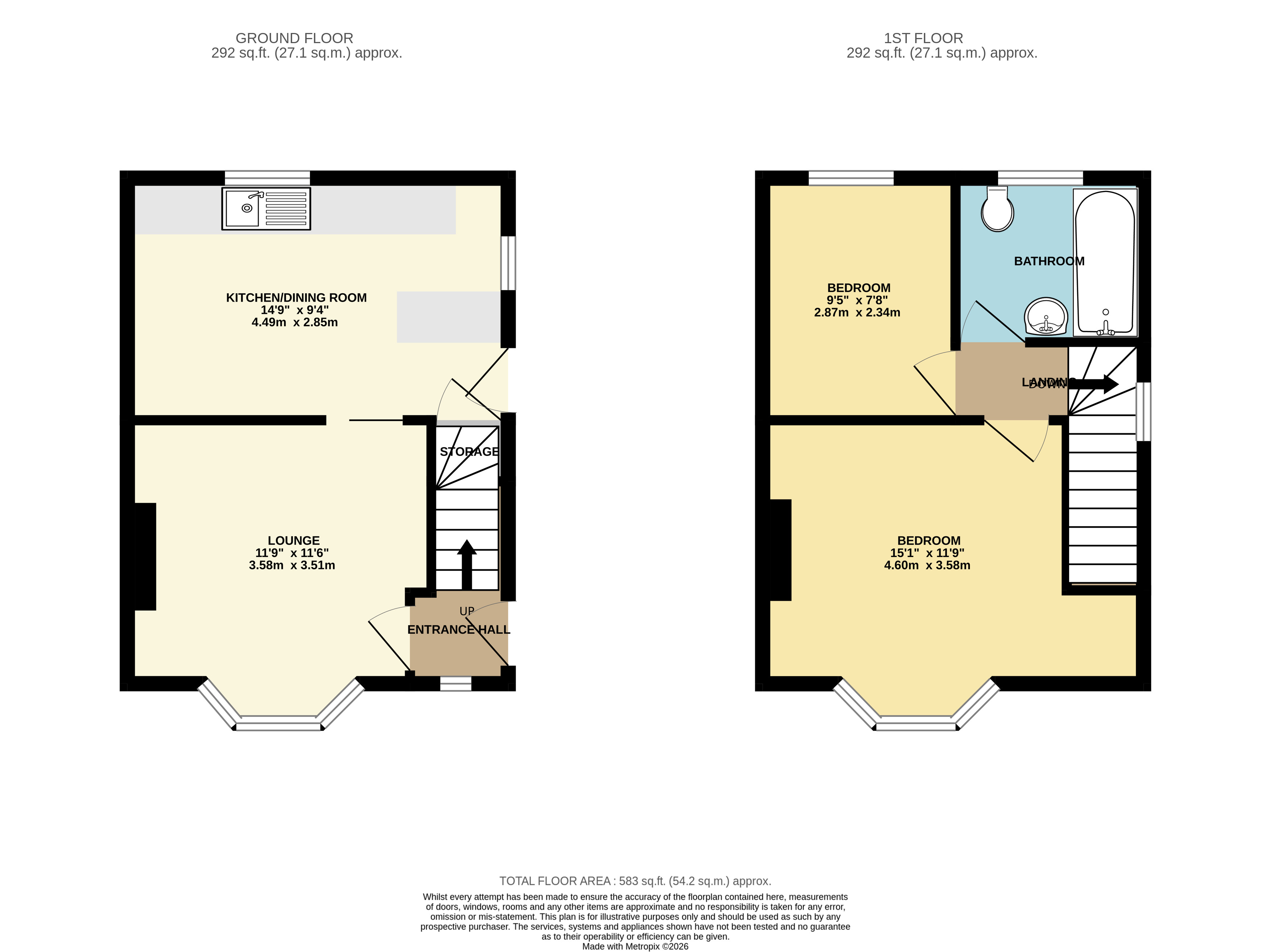 51, Whiterow Park, Trowbridge floorplan