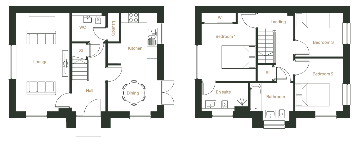 Plot 39 Milne, Bangour Village Estate, Wester Dechmont floorplan