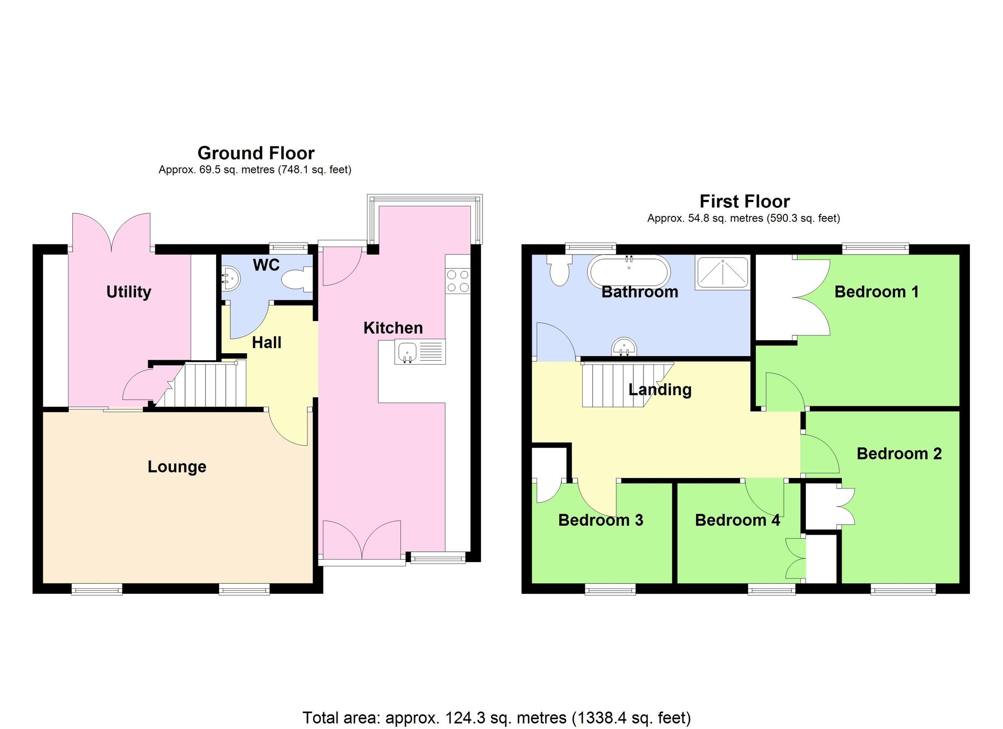 14 Newtown, Spilsby floorplan