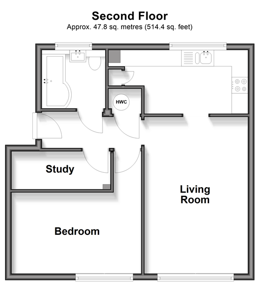 Whitelake Road, Tonbridge floorplan