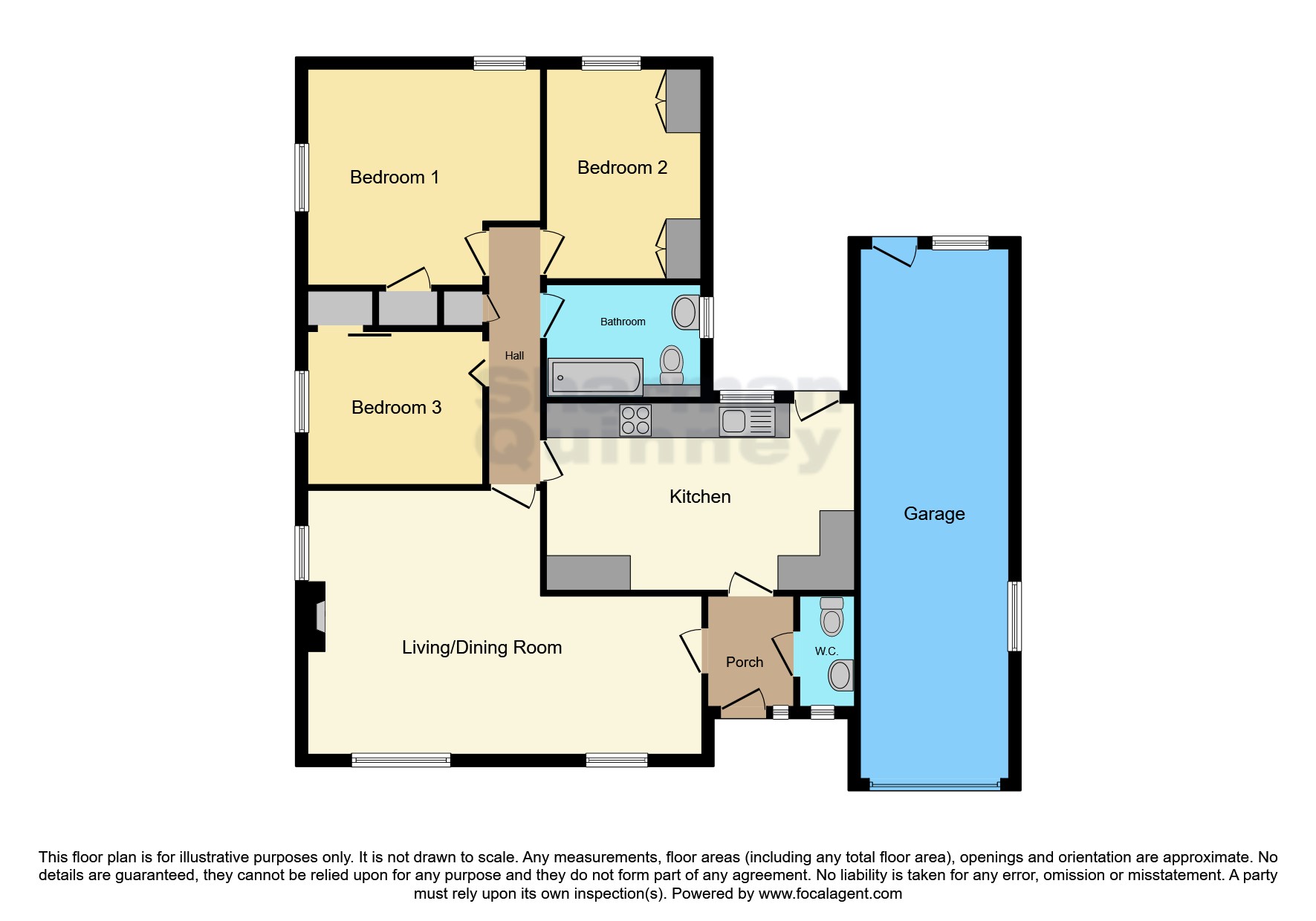 11, Abbots Close, Huntingdon floorplan