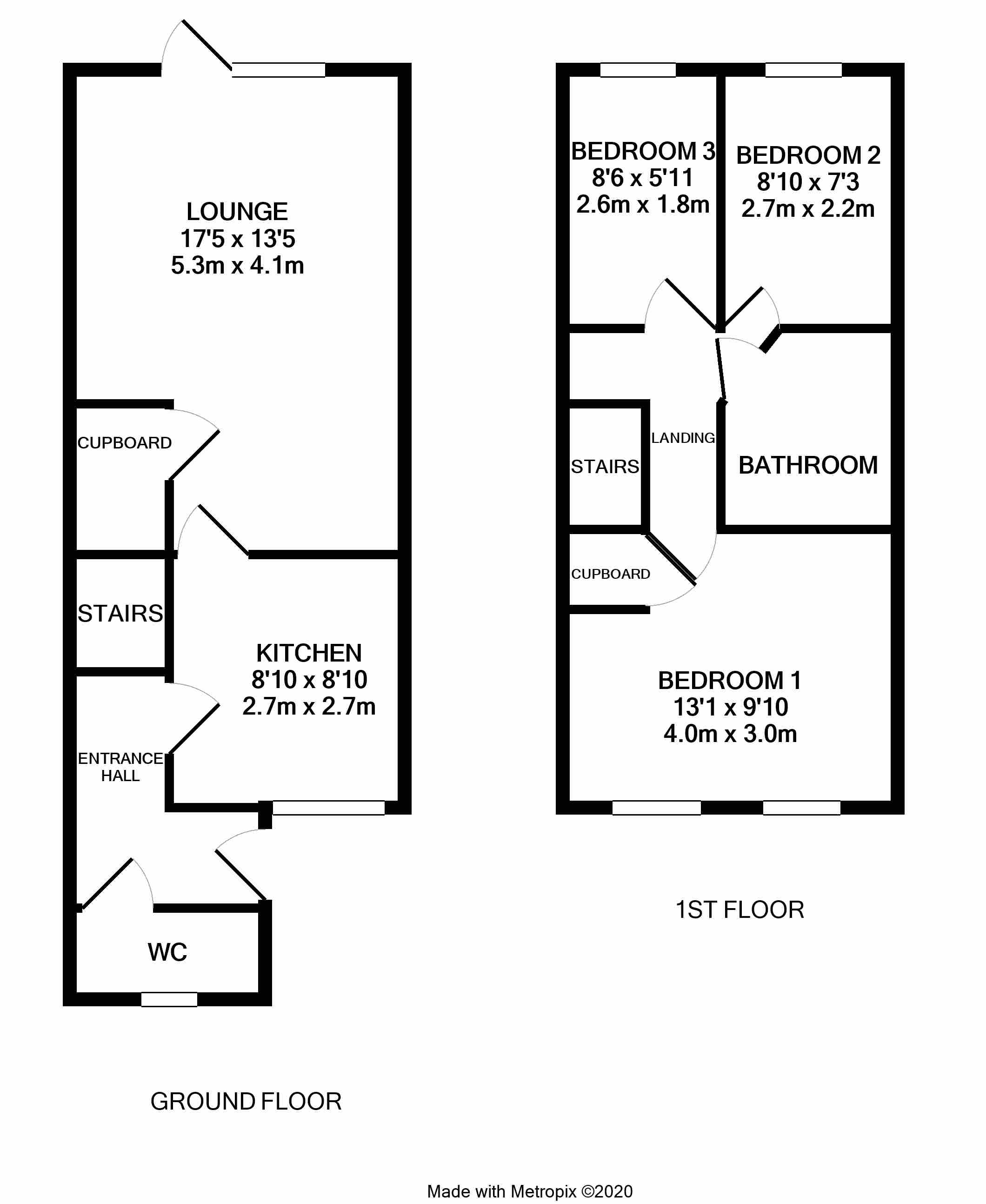 14, Green Parc Road, Cornwall floorplan