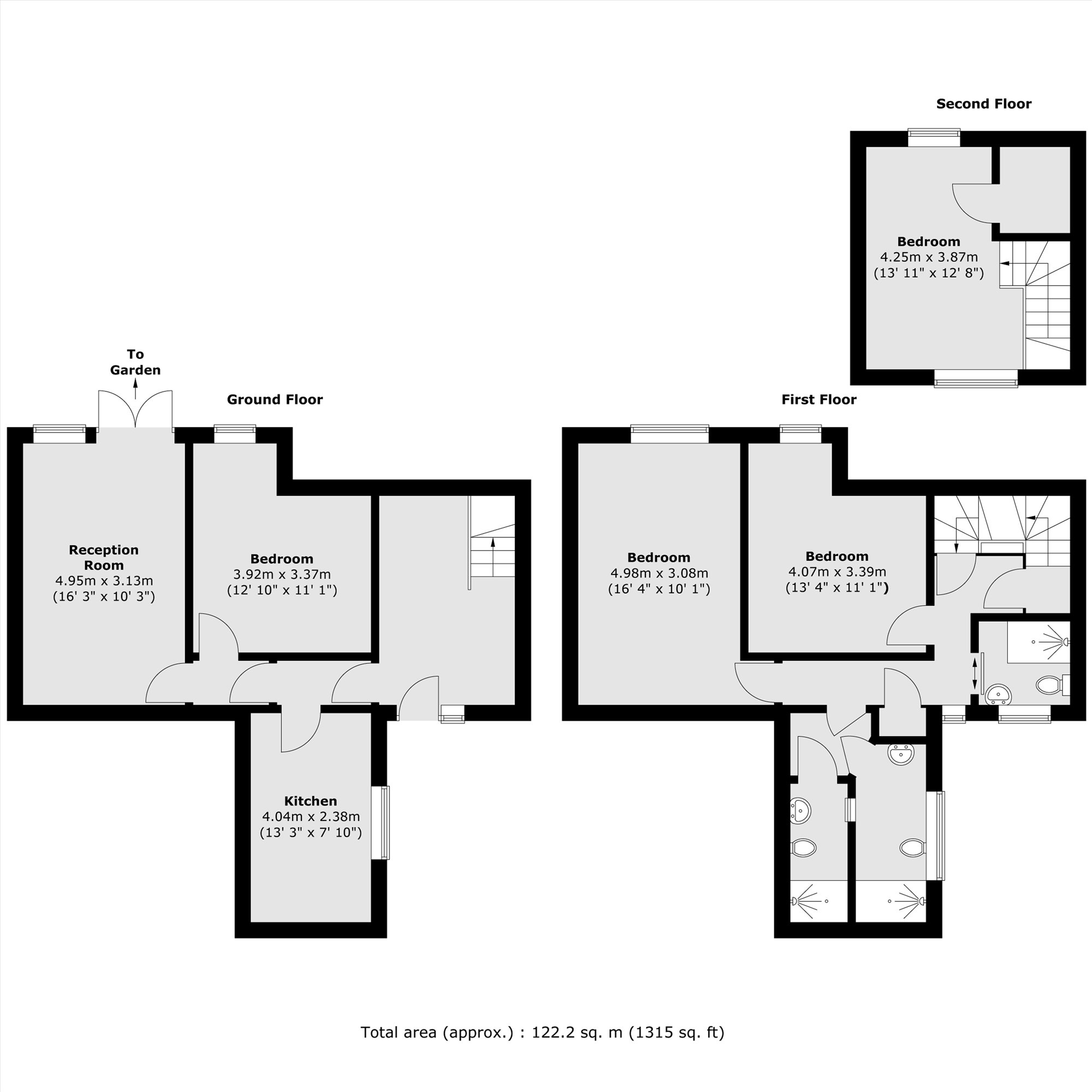 6, Bellamy Close, London floorplan