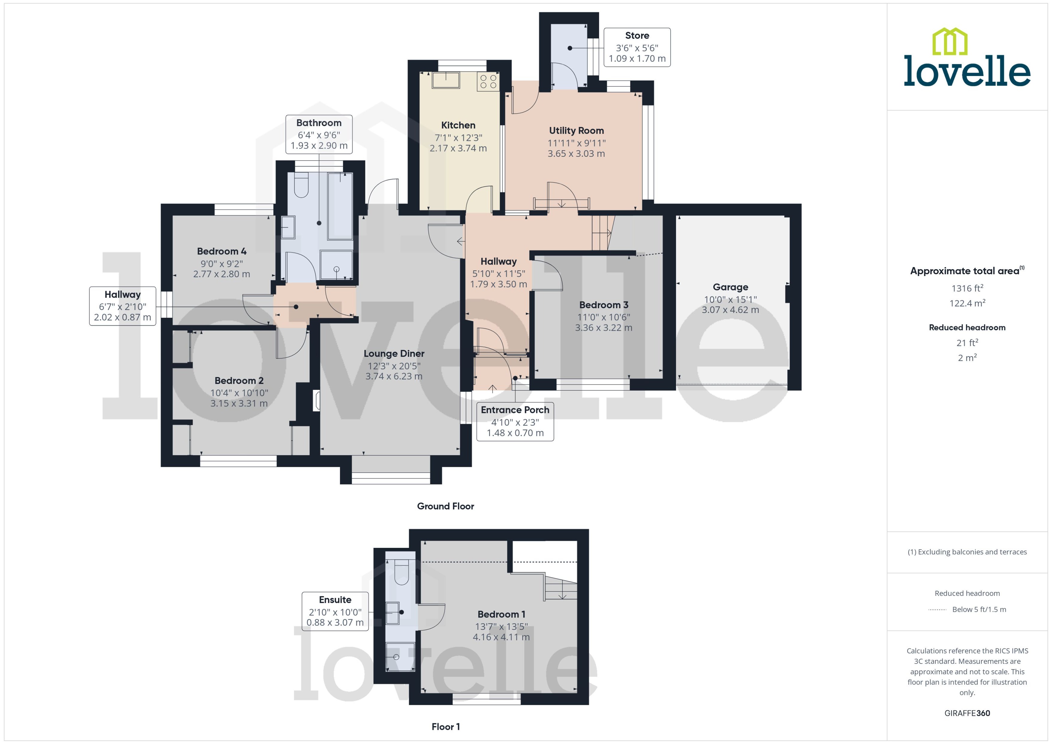 Hillcote, Gainsborough Road, Market Rasen floorplan
