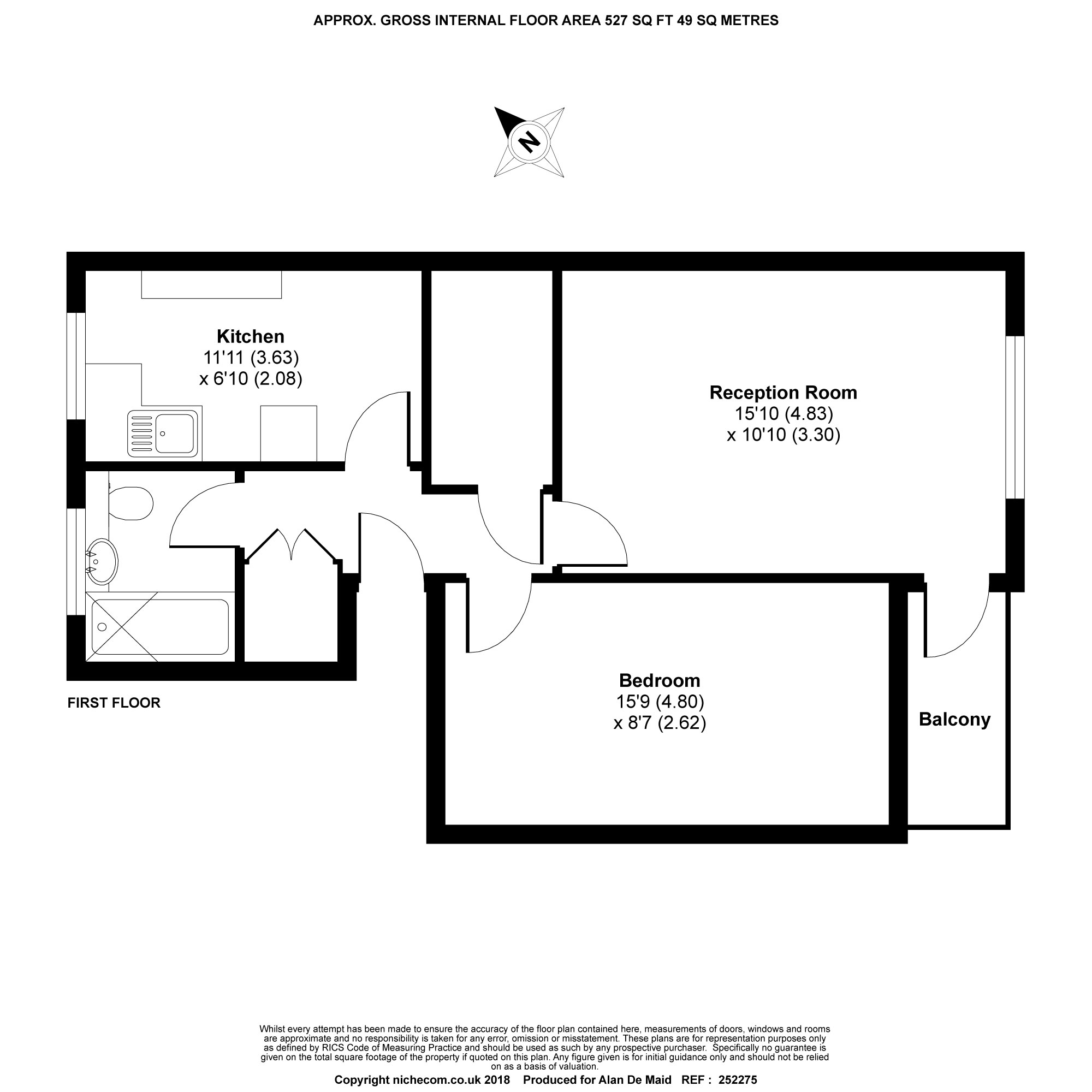 1 Bedrooms Flat to rent in Invicta Close, Chislehurst BR7