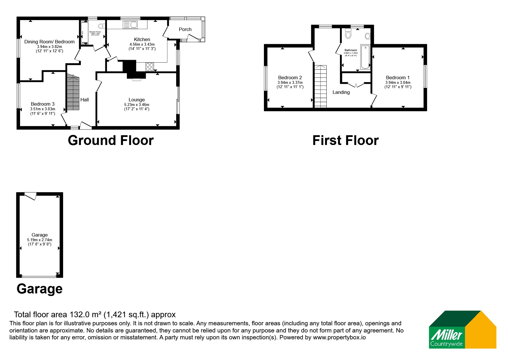 12, Chapel Road, St. Austell floorplan