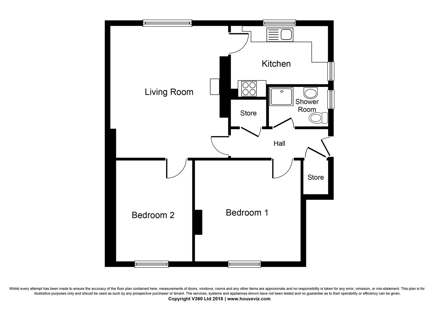 2 Bedrooms Flat for sale in Hillview Cottages, Ratho, Newbridge EH28