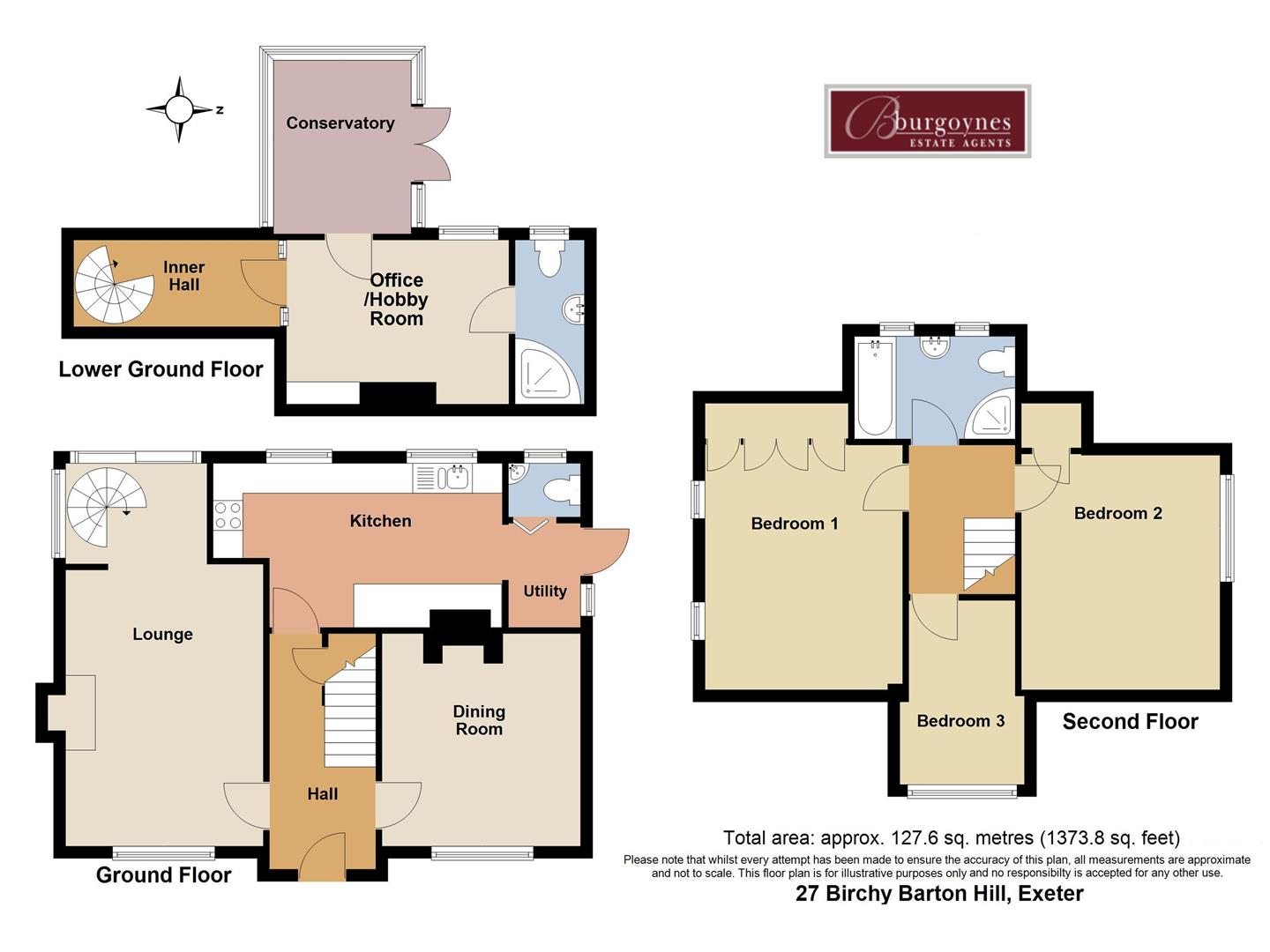 27, Birchy Barton Hill, Exeter floorplan