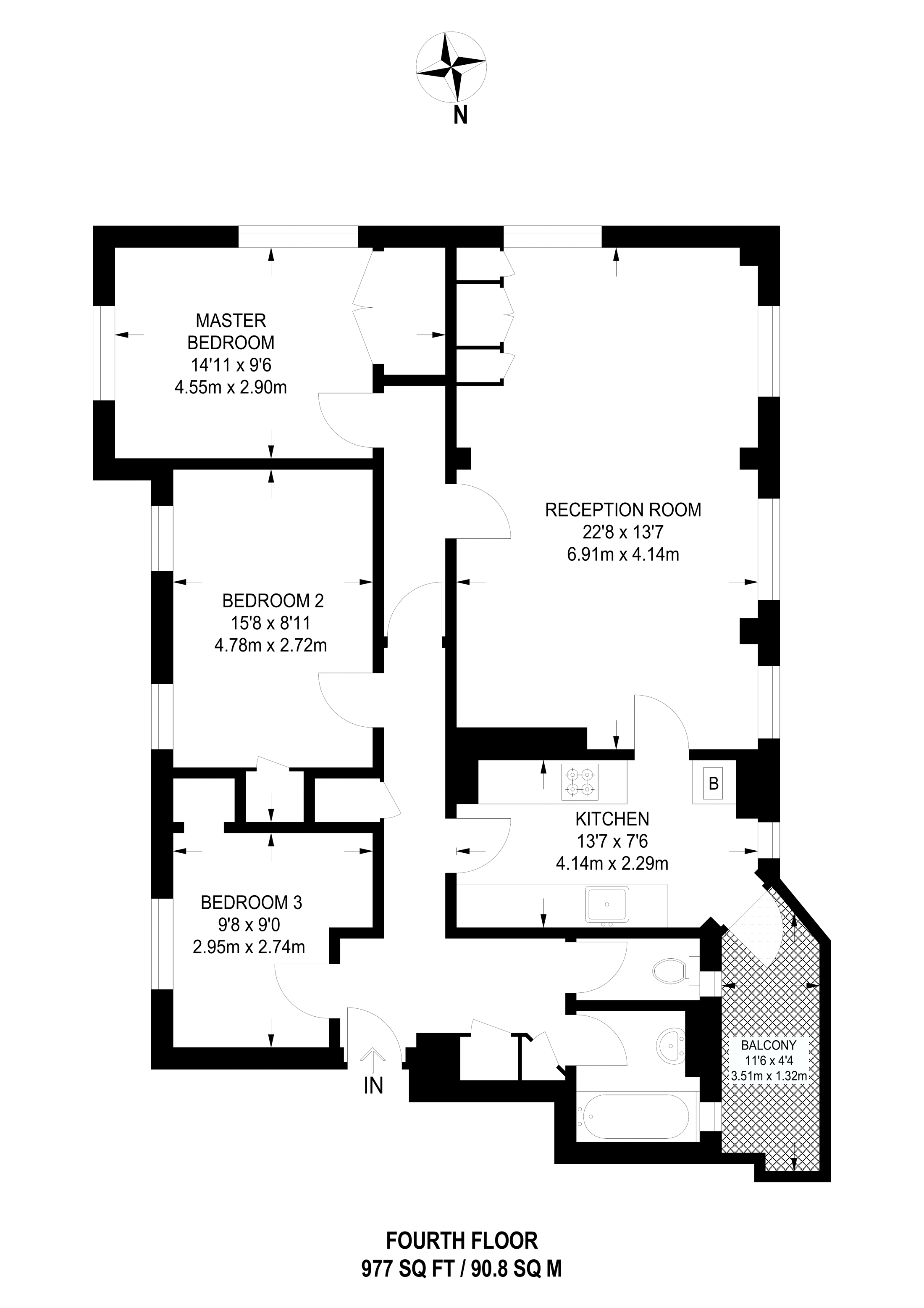 3 Bedrooms Flat to rent in King Henrys Road, Primrose Hill NW3