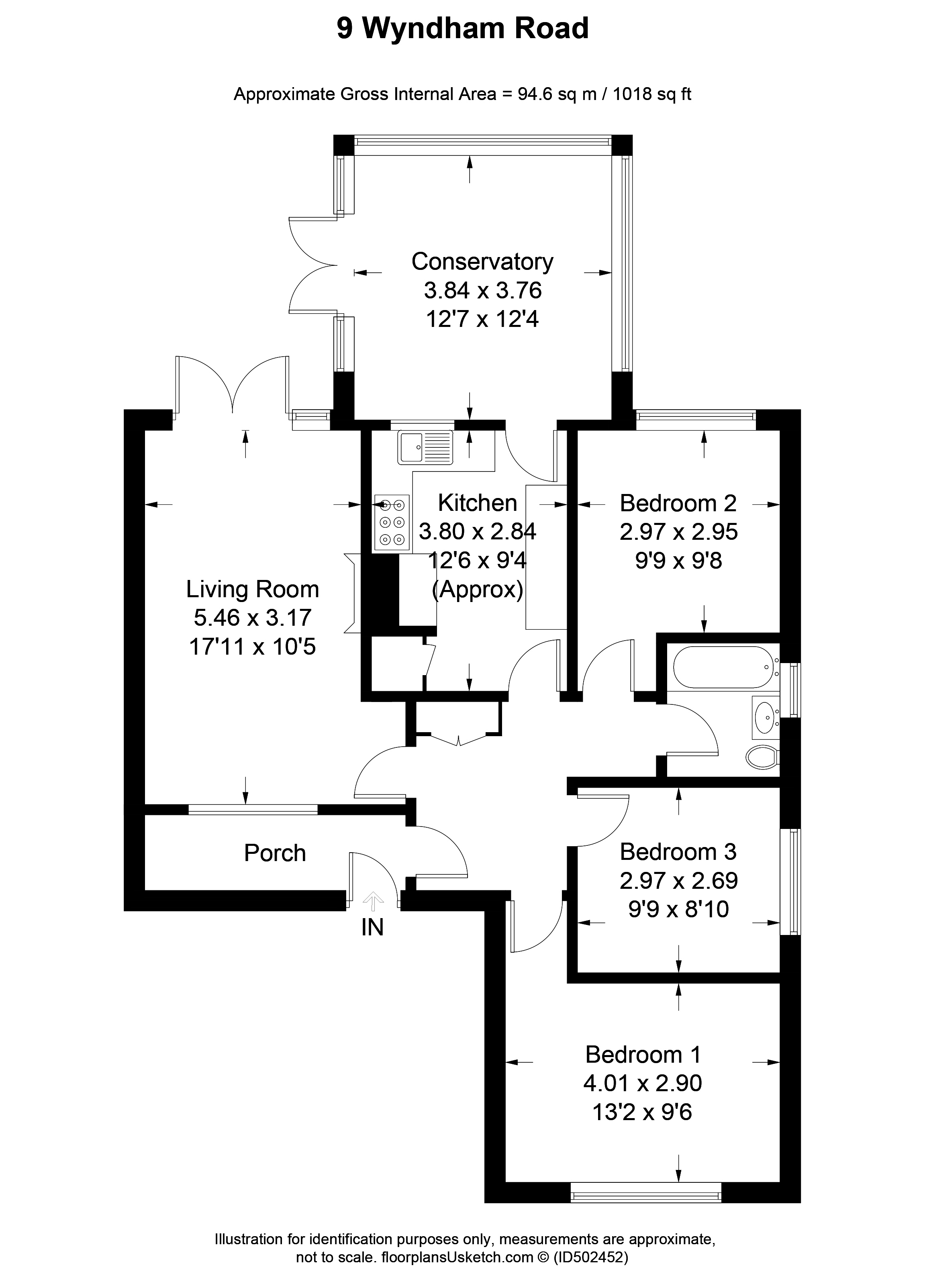 3 Bedrooms Detached house for sale in Wyndham Road, Newbury RG14