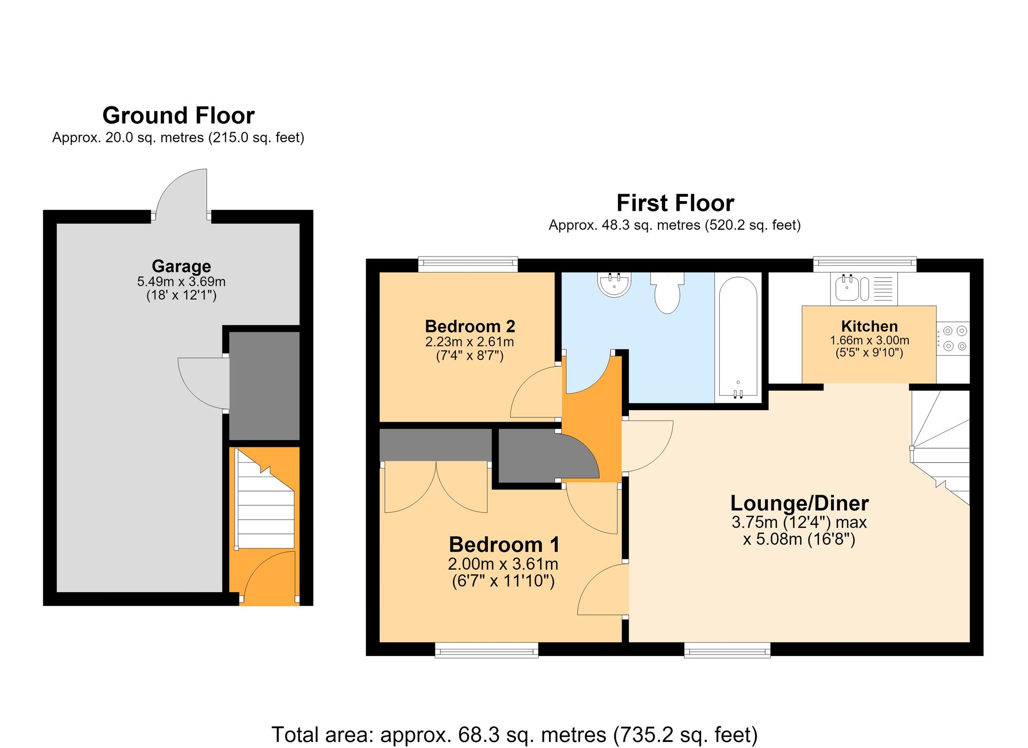 9 Bronllys Mews, Newport floorplan