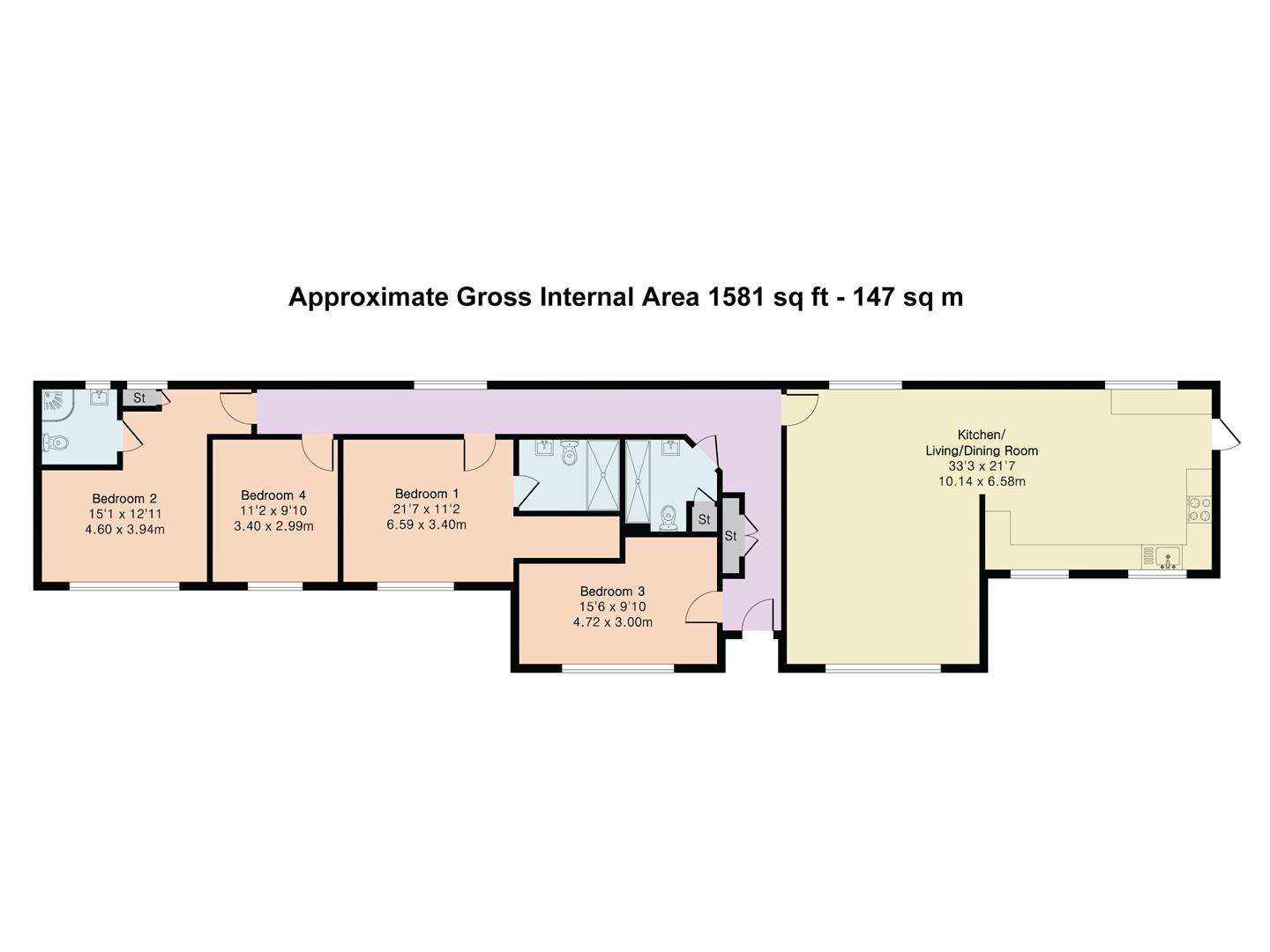 Rosewood House, Ware Park, Ware floorplan