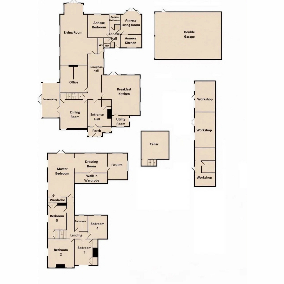 Colton Cottage, High Street, Colton, Rugeley floorplan