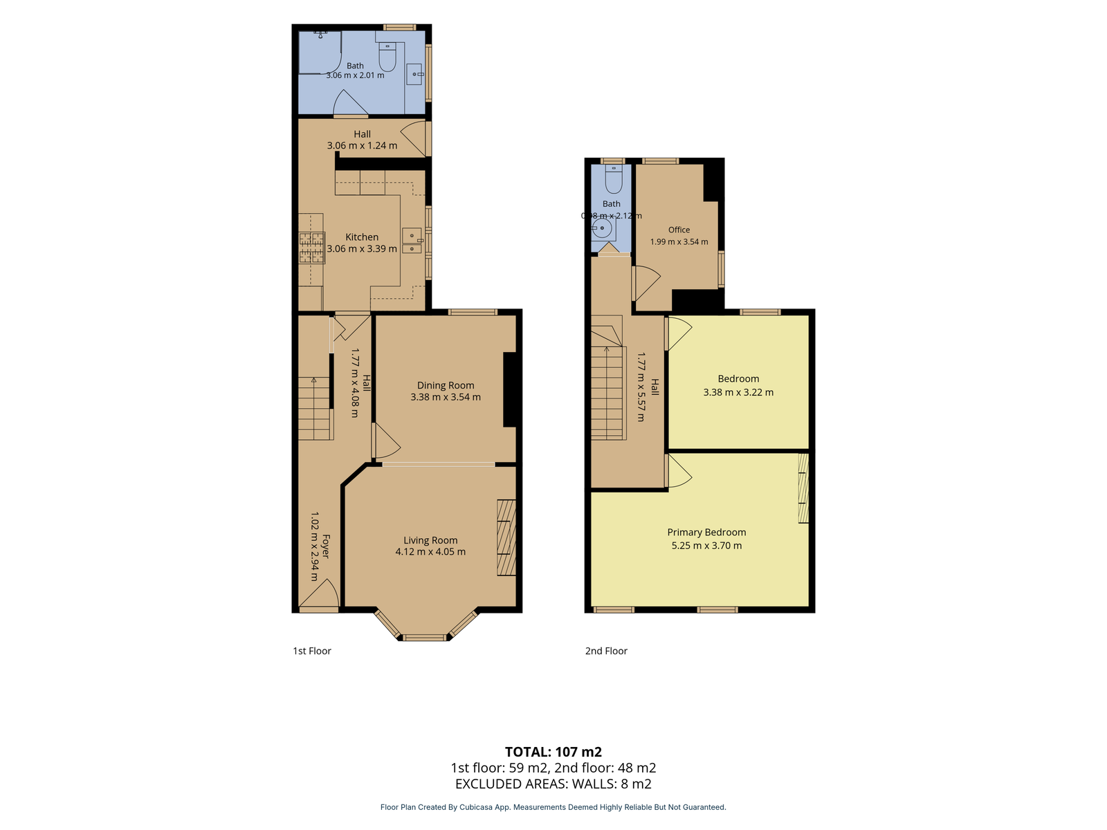 2, Lawn Terrace, Tredegar floorplan