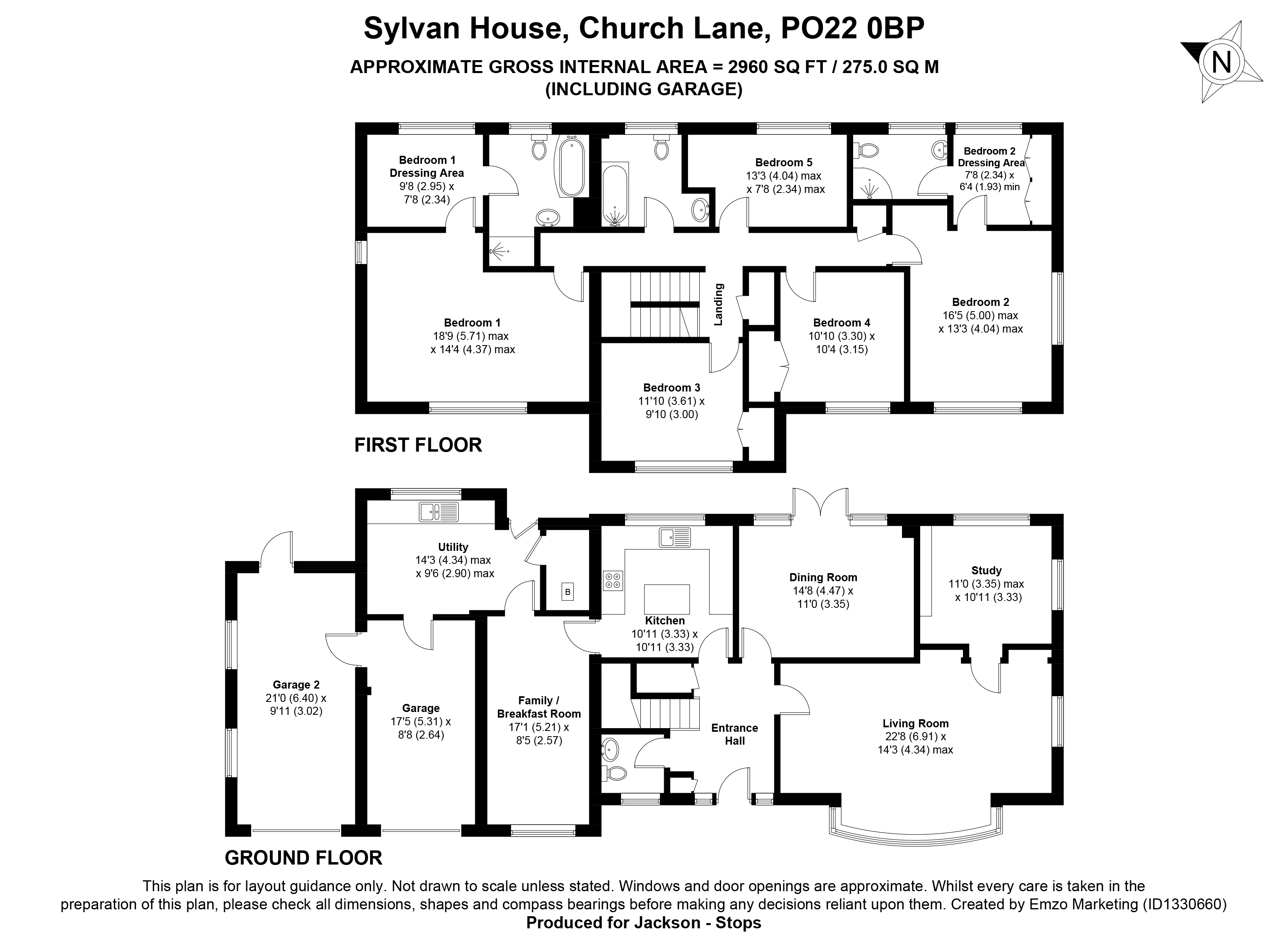 Sylvan House,, Church Lane, Bognor Regis floorplan