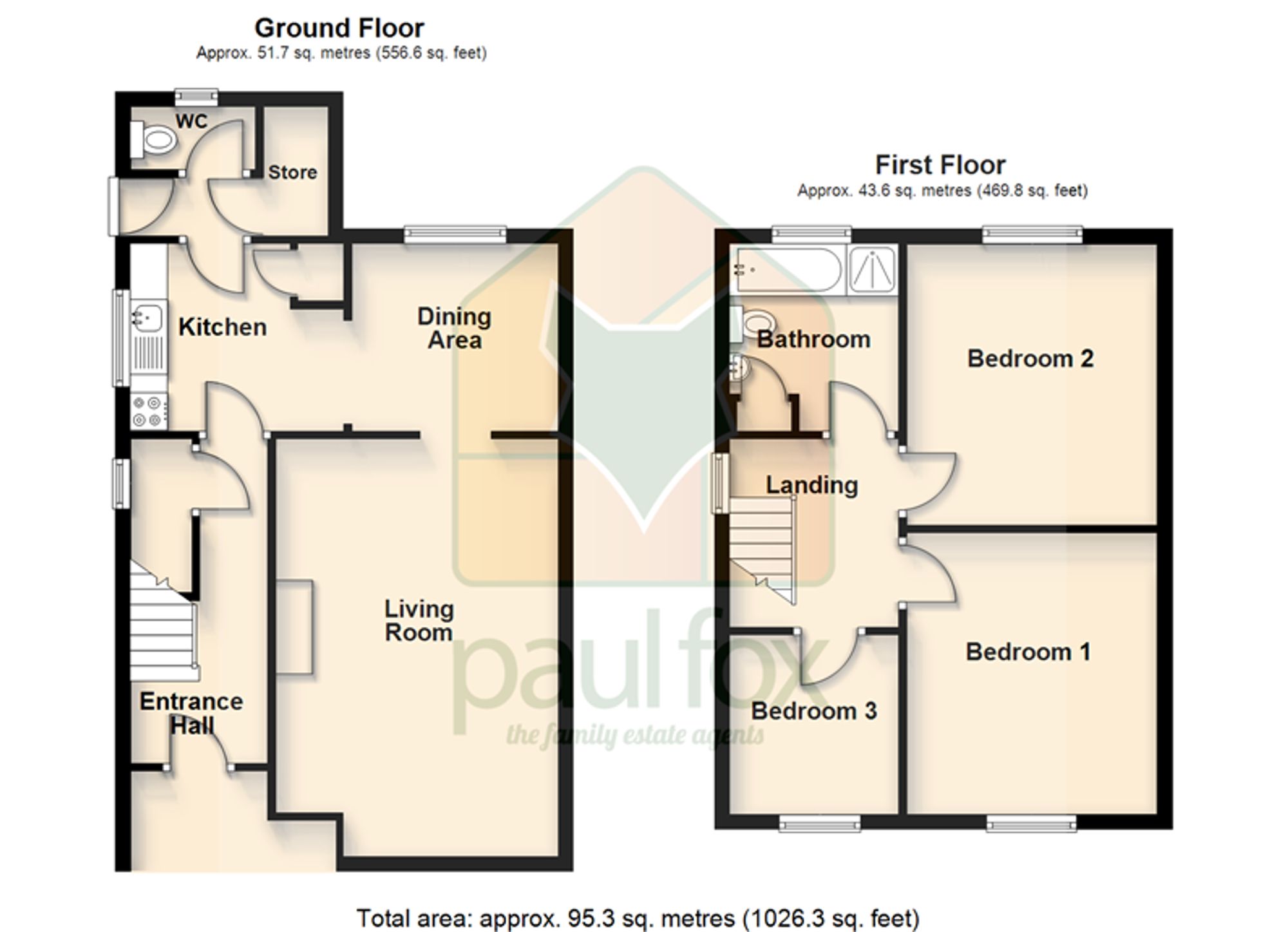 91 Low Leys Road, Scunthorpe floorplan