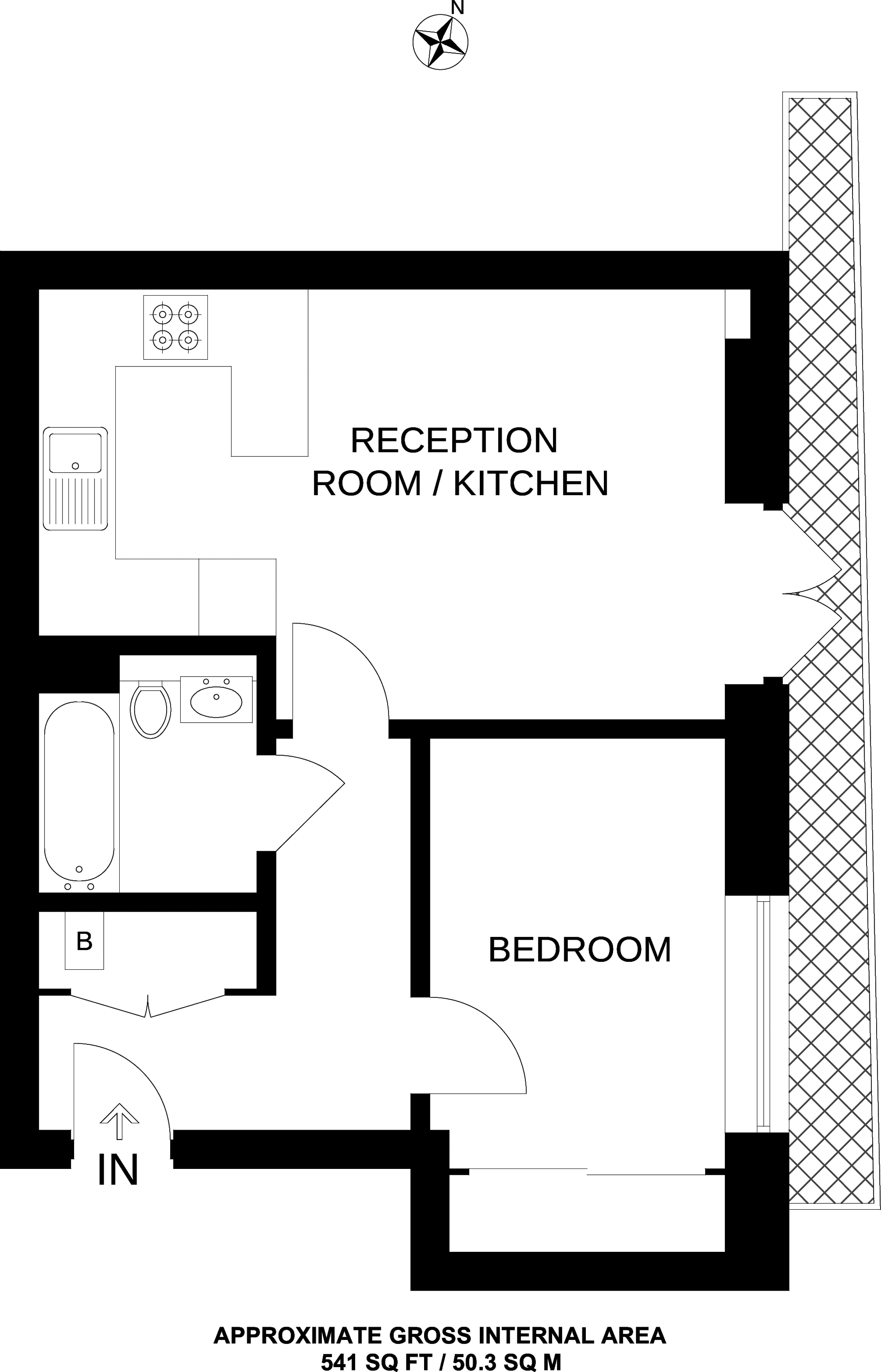 1 Bedrooms Flat to rent in Palace Wharf, Hammersmith W6