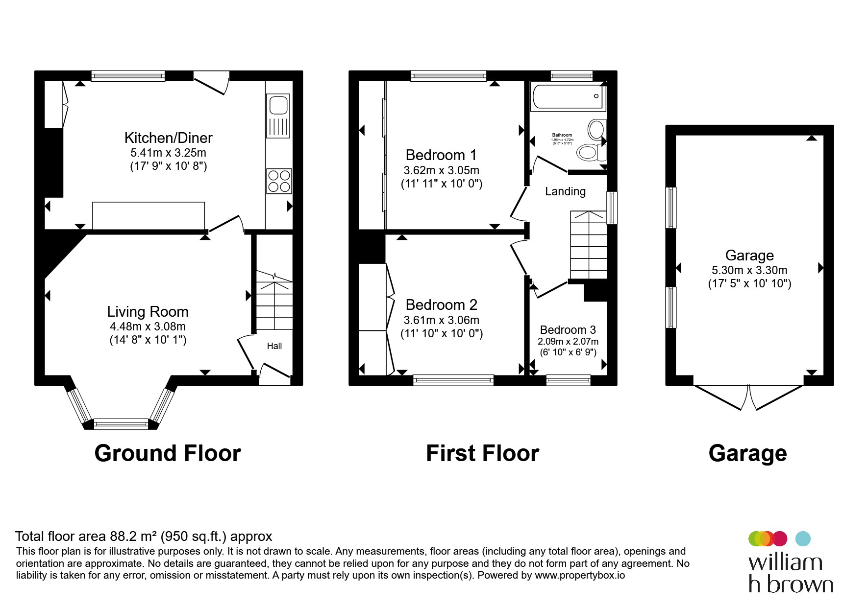 4, Grange Park Road, LEEDS floorplan
