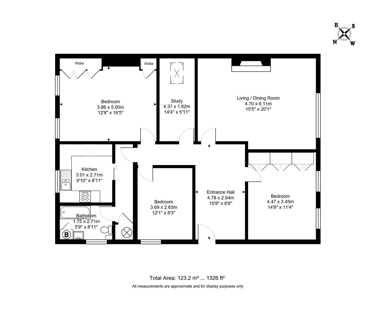 3 Bedrooms Flat for sale in Amherst Road, Tunbridge Wells TN4