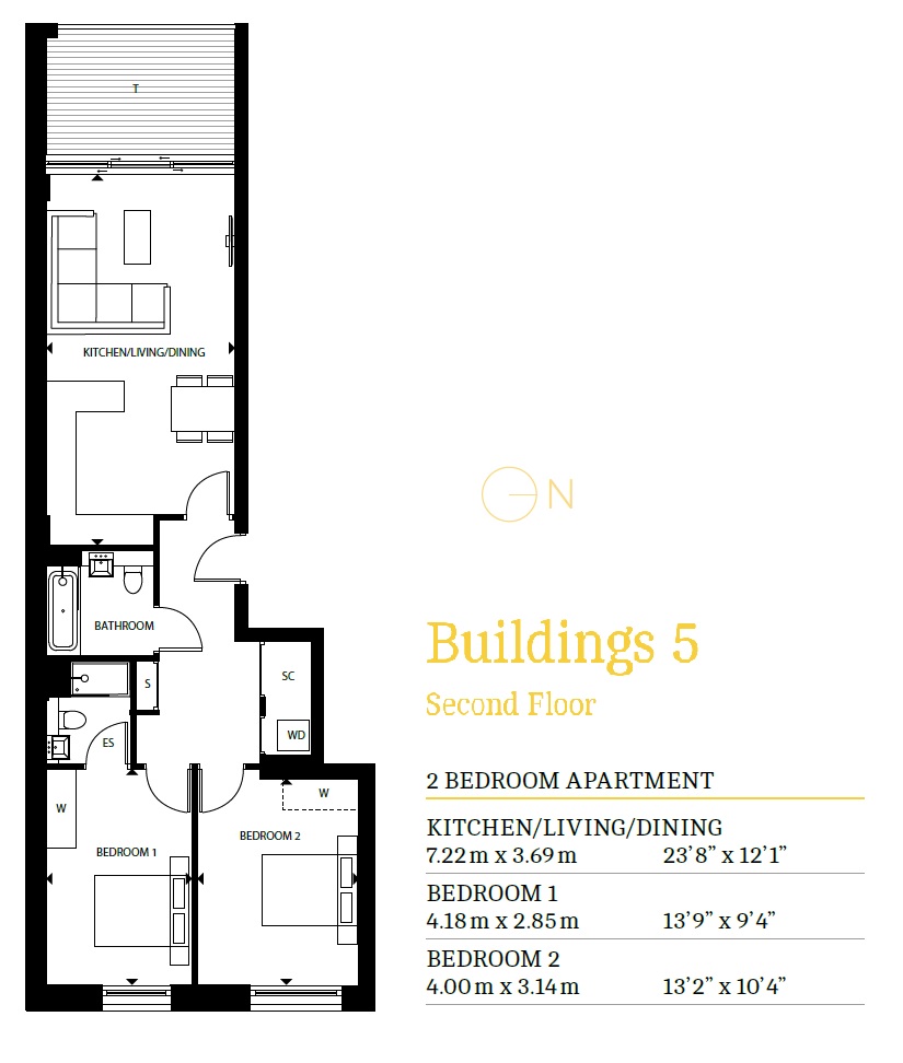 2 Bedrooms Flat for sale in Bronze House, 423-425 Caledonian Road, Islington, London N7